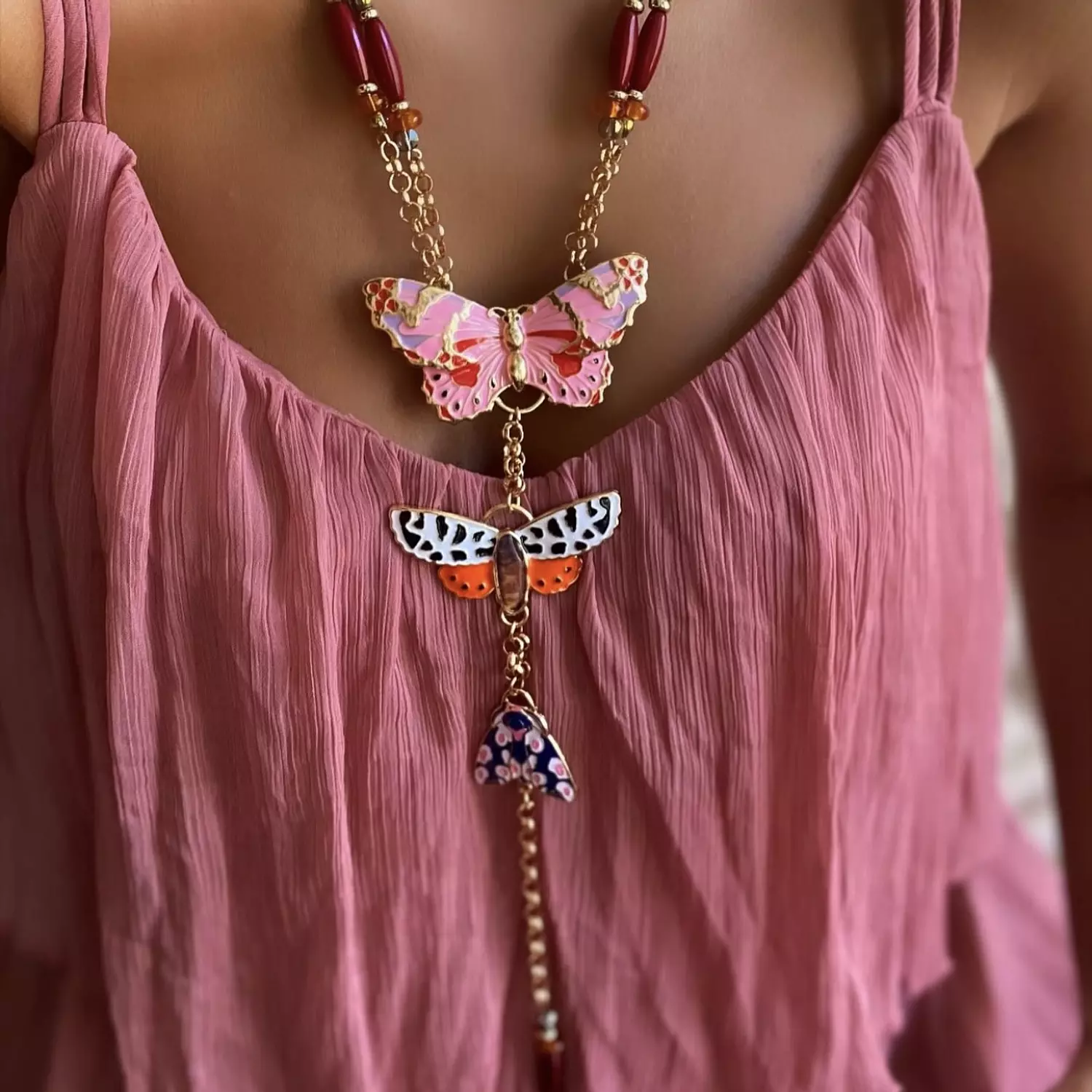 Butterfly Fly Away Necklace image