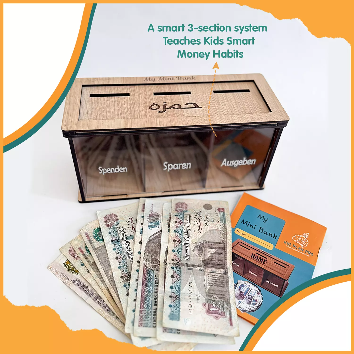 Mini Bank in German -  (Spenden - Sparen - Ausgeben) hover image