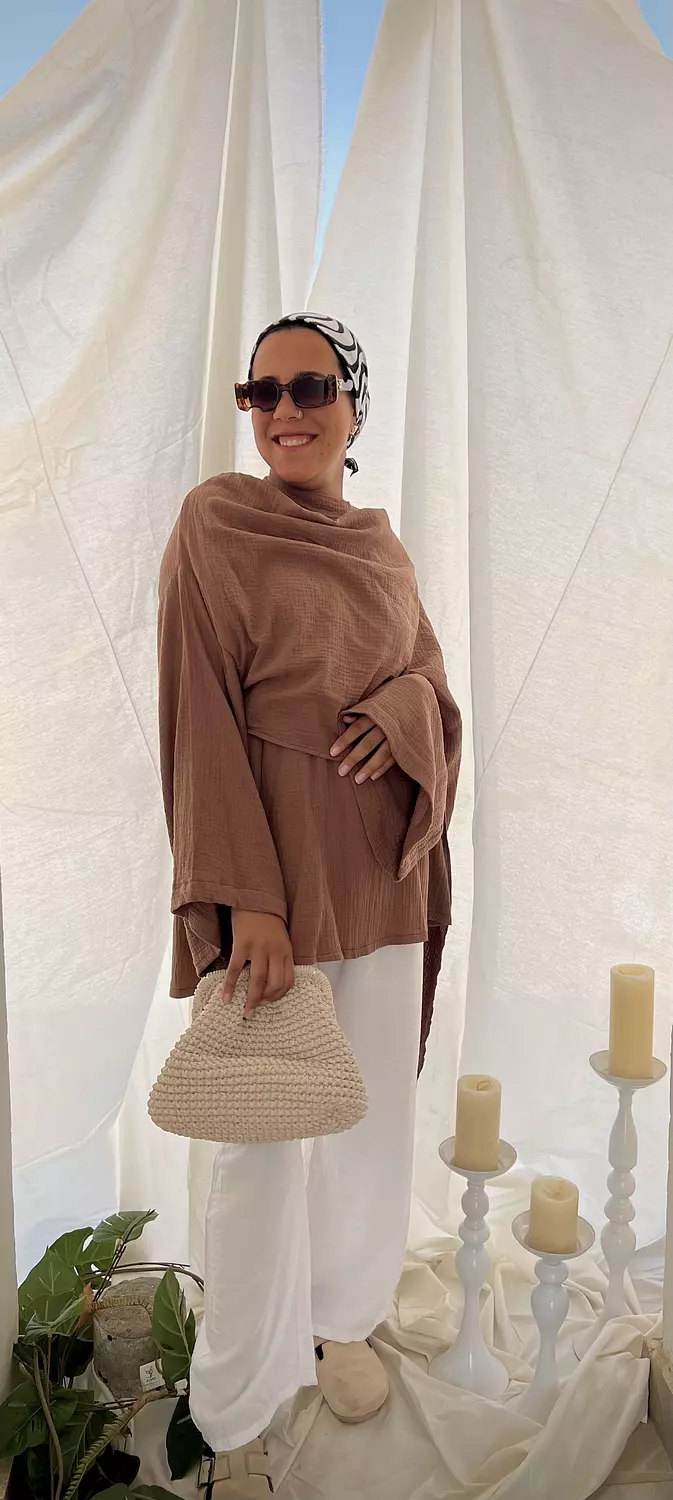 Cotton MOKA BLouse 1