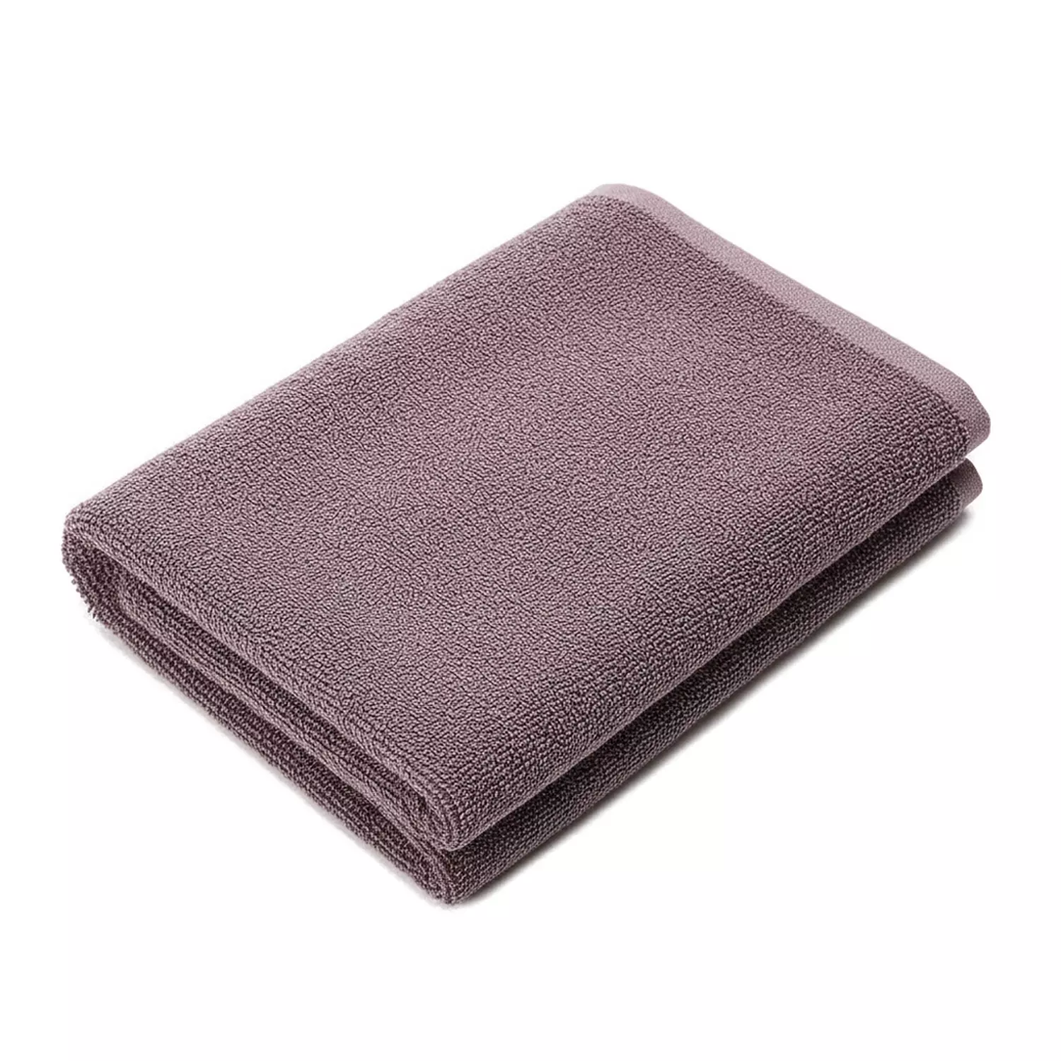 Towel Plain 100% Cotton Size 70 x 140 cm - 2630 - Purple image