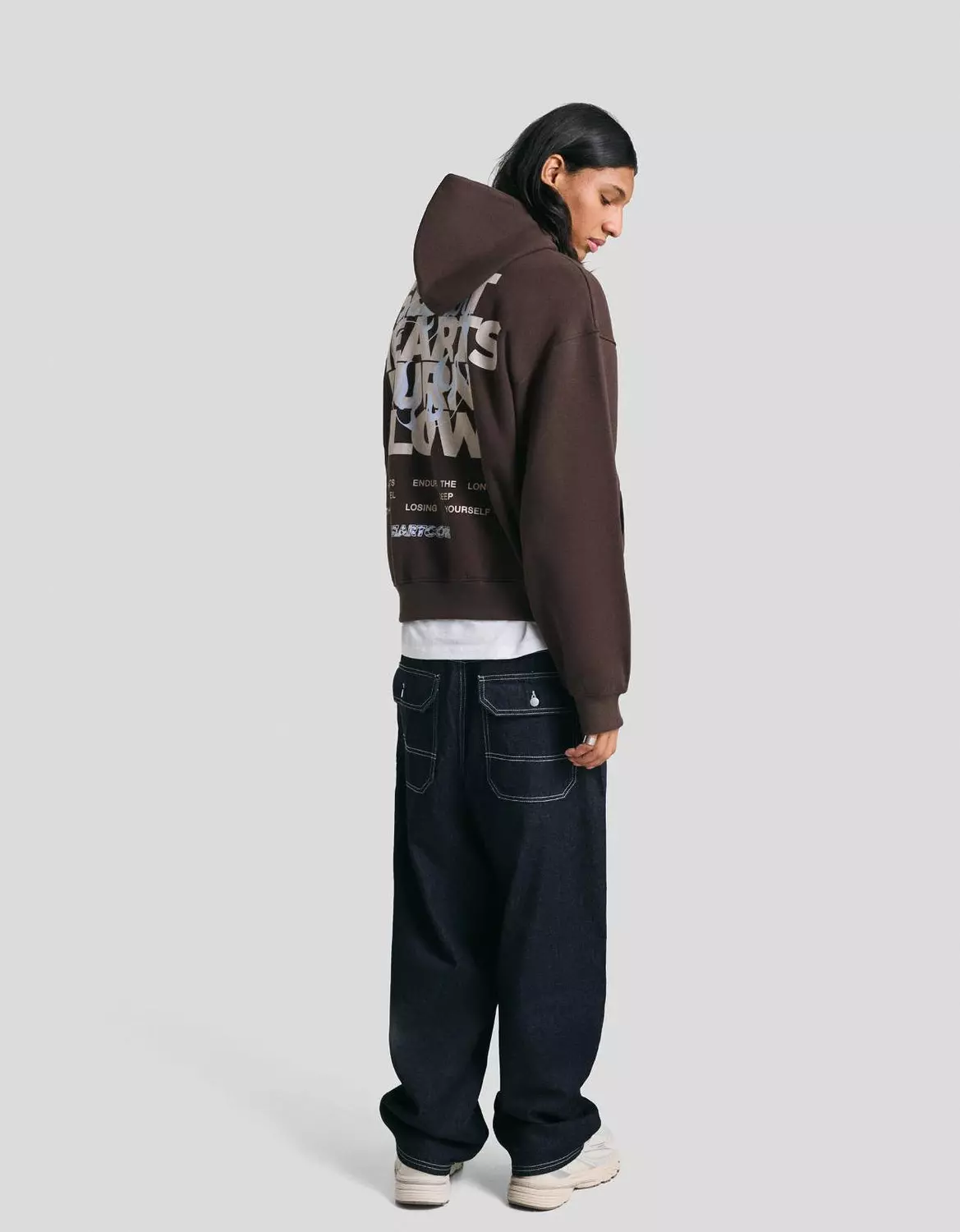 BERSHKA PRINTED HOODIE 2