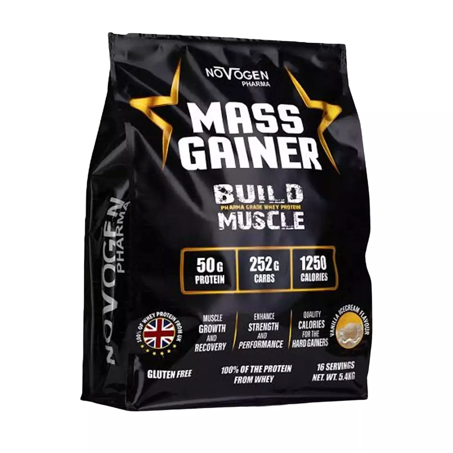 ماس جينر نوفوجين – لزيادة الوزن والكتلة العضلية | Novogen Mass Gainer – Weight & Muscle Gain image