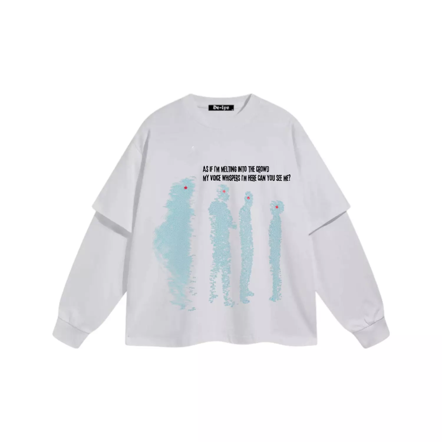  S3 Double-Sleeve Seeking Self T-Shirt  hover image