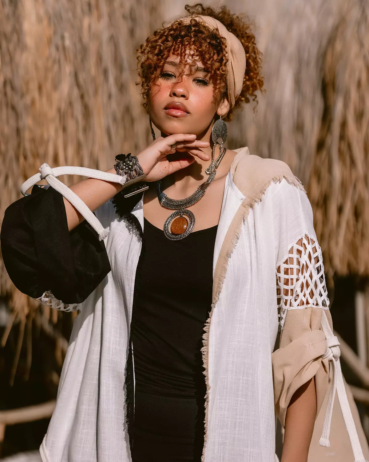 Stripped Kimono 5