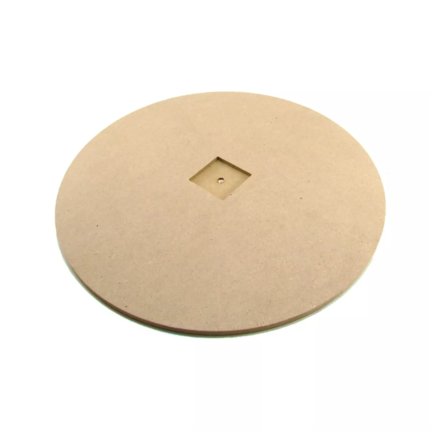 Circle-shaped wooden base for clock 1