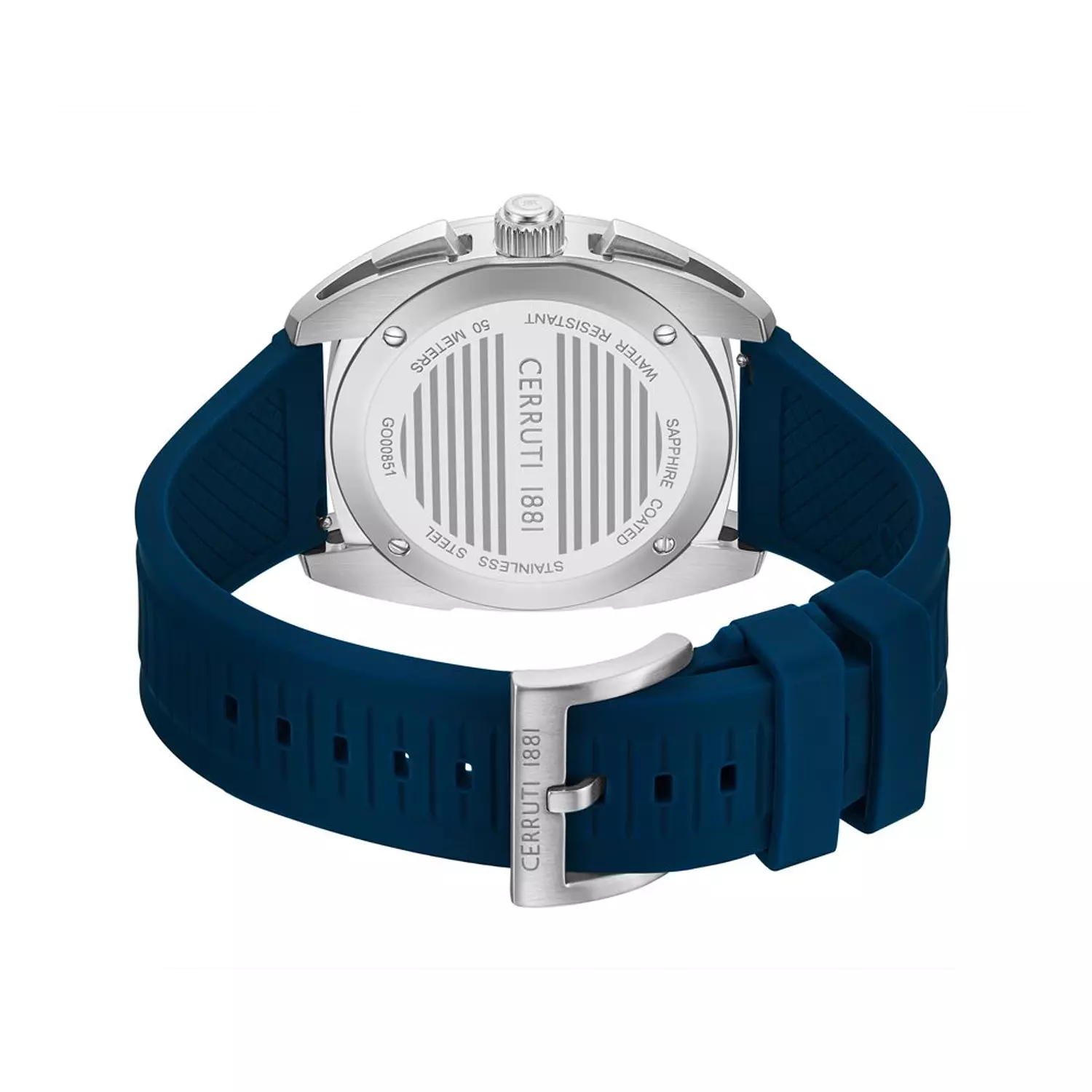 Cerruti 1881 Blue Accent Silver Chrono CIWGO0085105 2