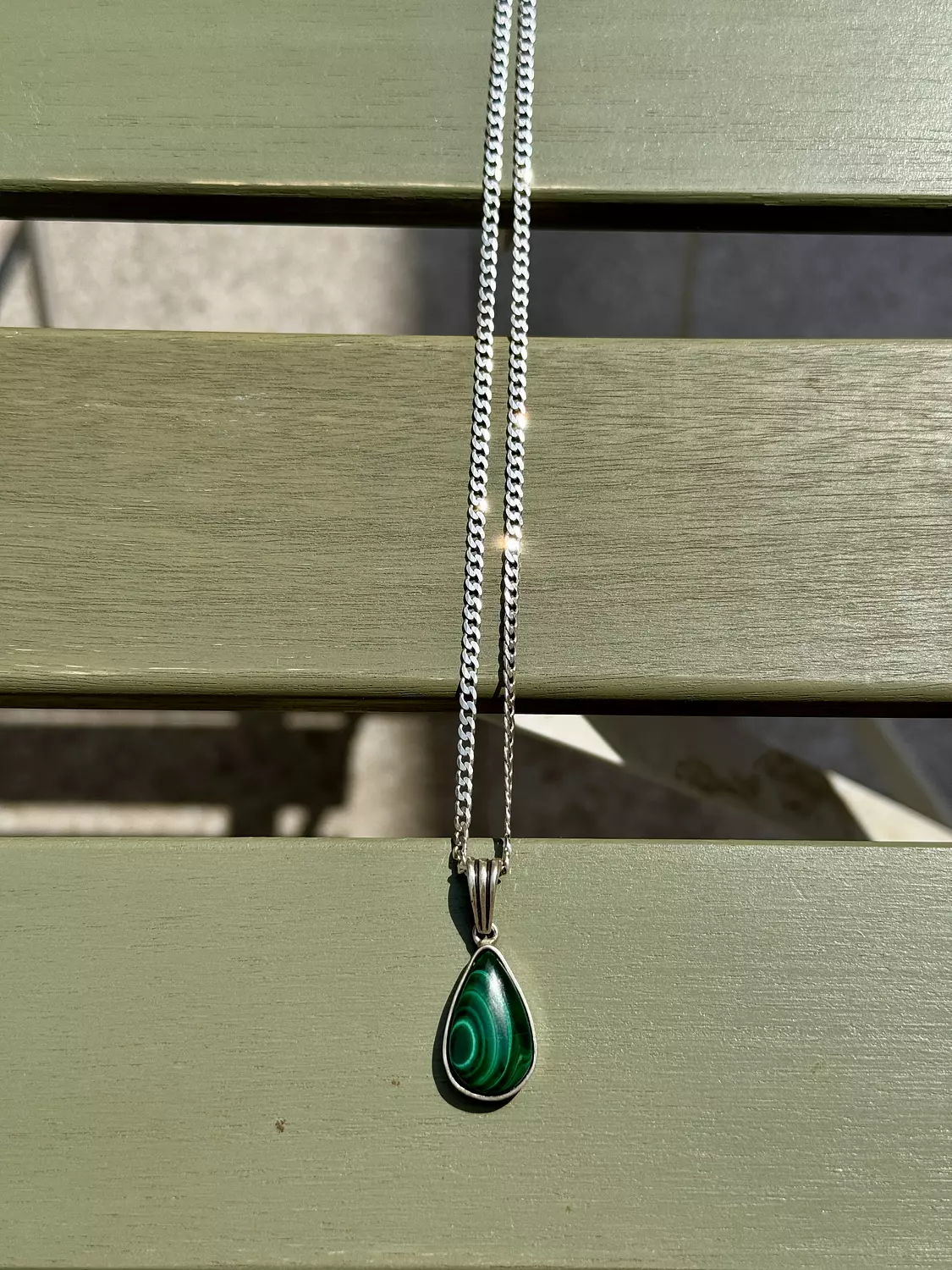 Malachite Forest Necklace image