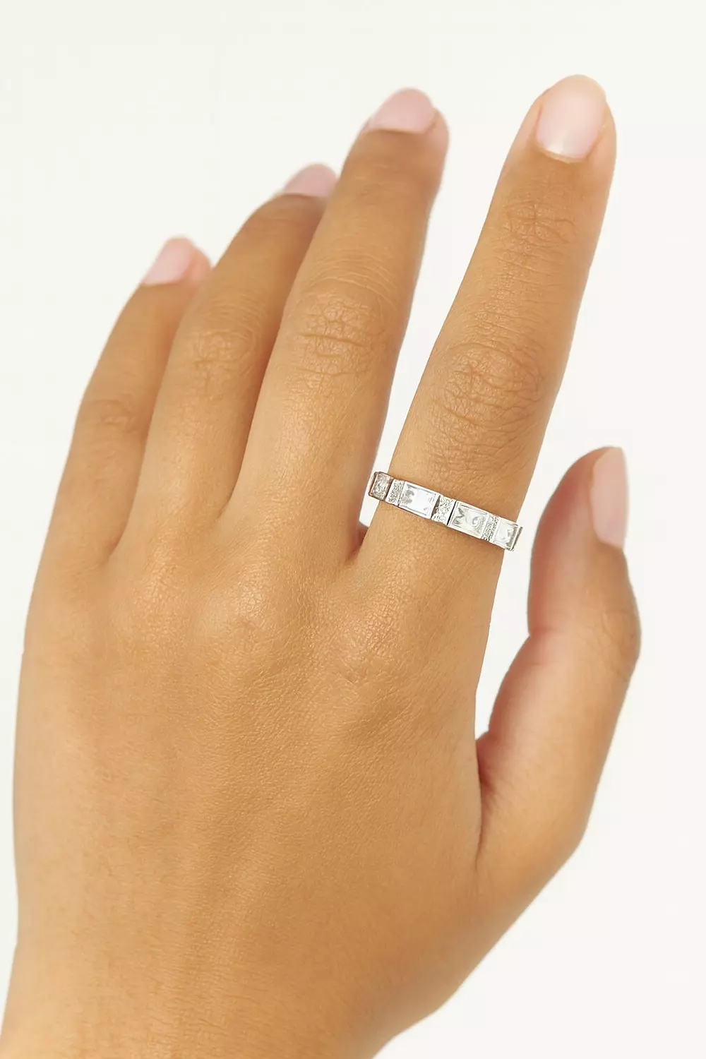 Silver Ring Daimond 1