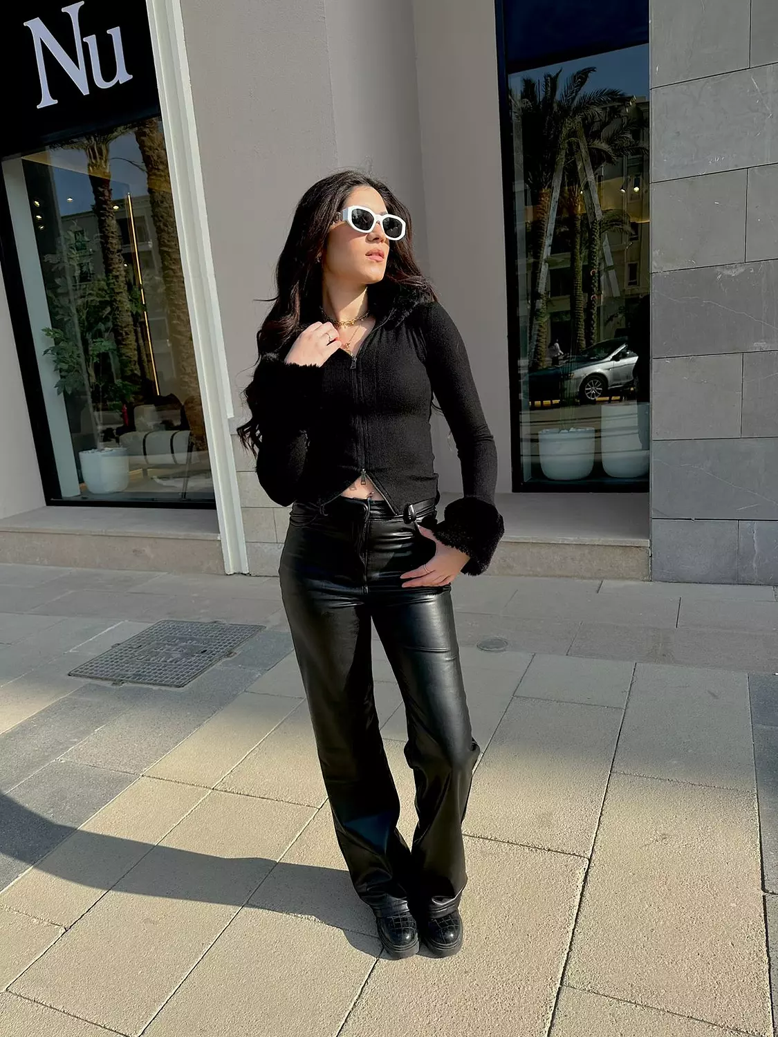Black Zipper X Fur 2