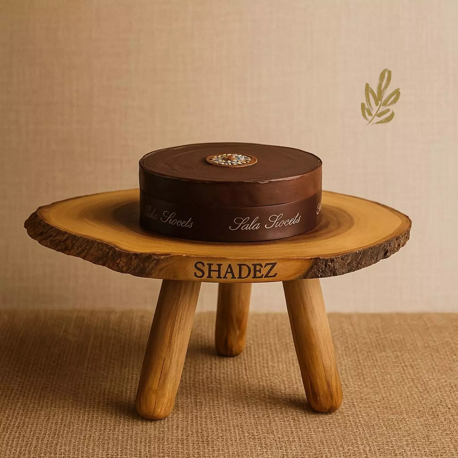 Log Cake Stand image