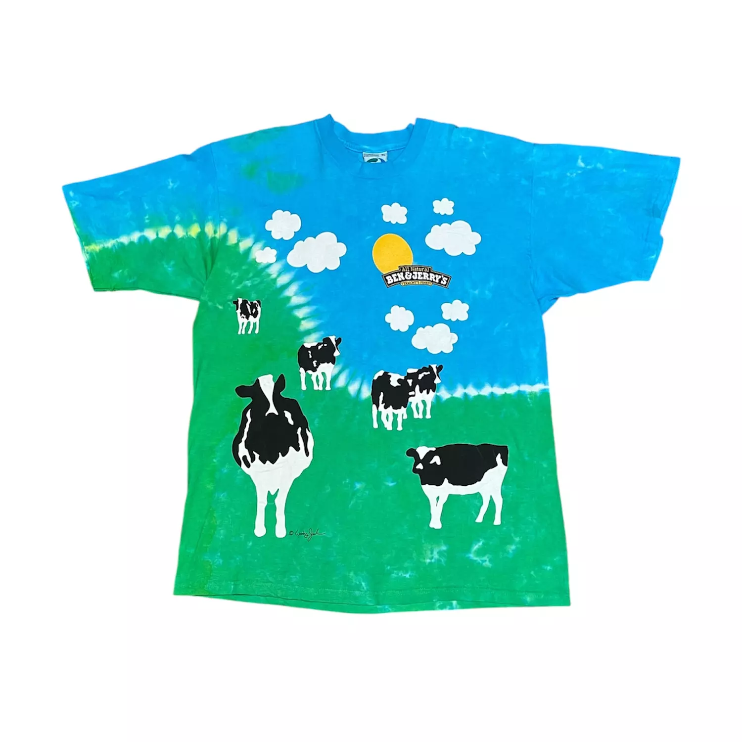 Liquid Blue Ben & Jerry’s icecream Tee image