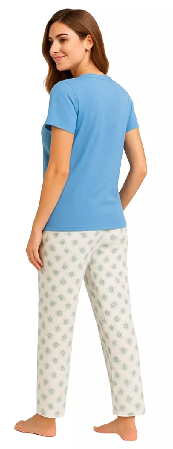 Women Beautiful Pj - 2475 - Blue 2