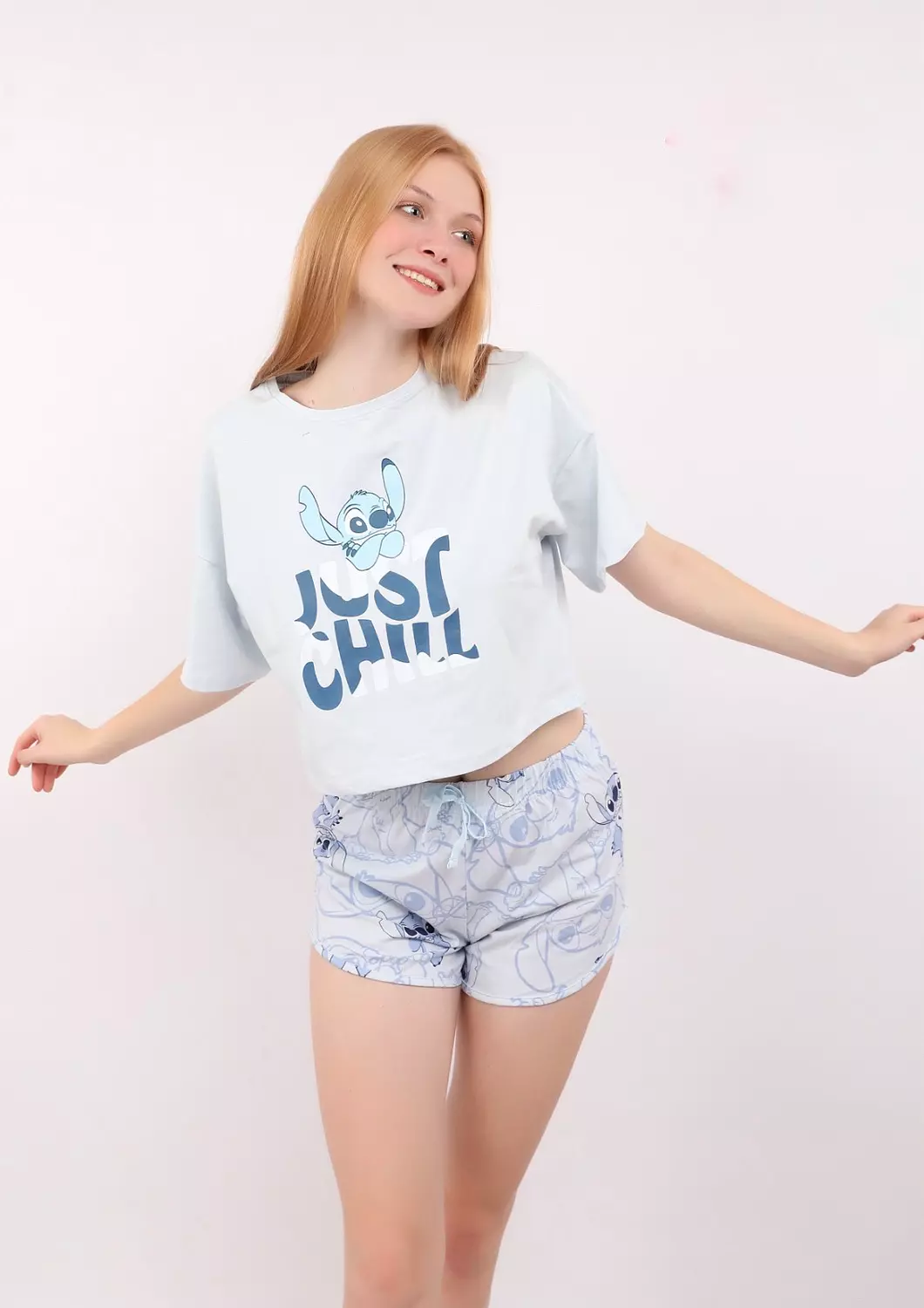 S223 Chilly Stitch Pajama Set 1