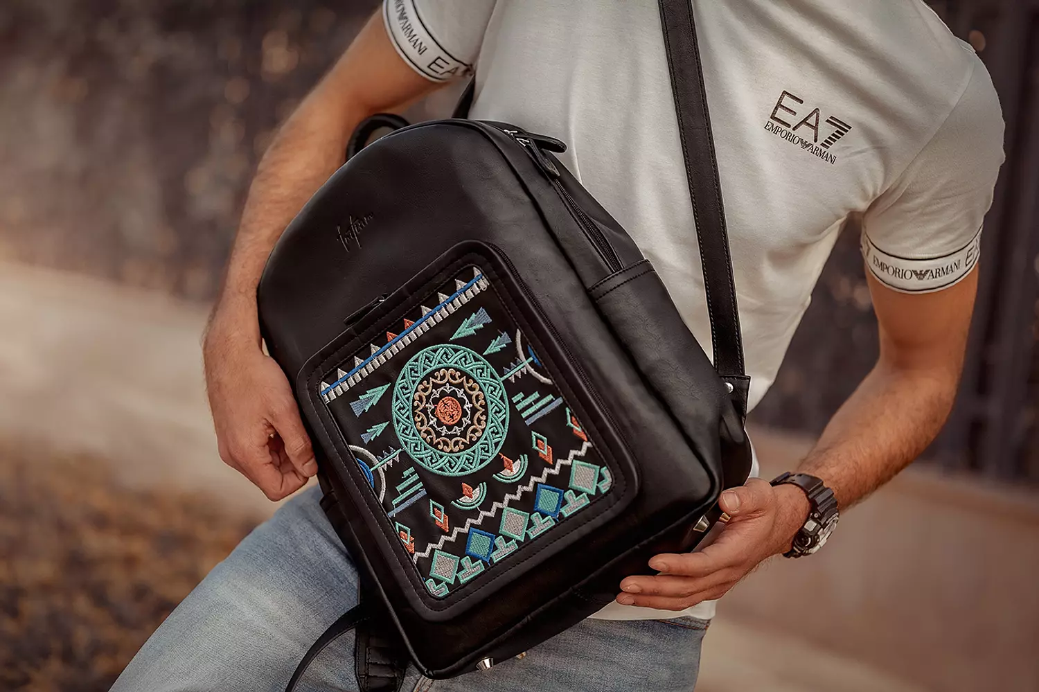 Backpack Laptop – Changeable Black 11