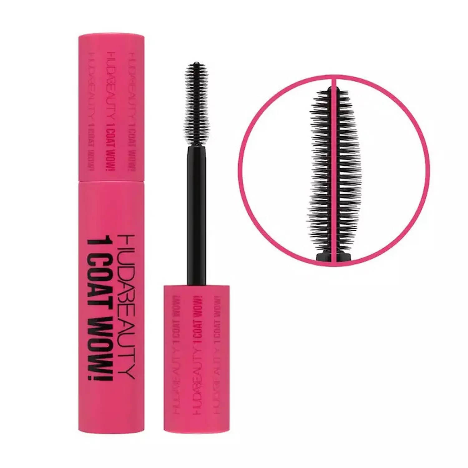 HUDA BEAUTY  1 Coat WOW! Extra Volumizing and Lifting Mascara image