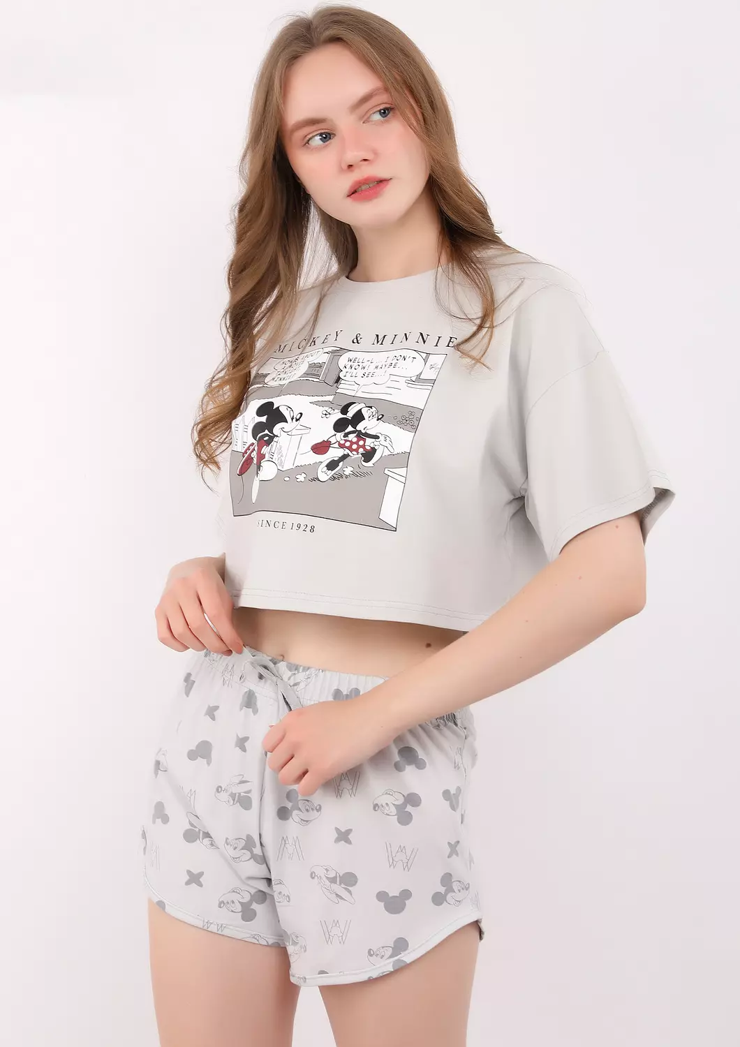 S221 Mickey MAGIC Short Pajama Set 2