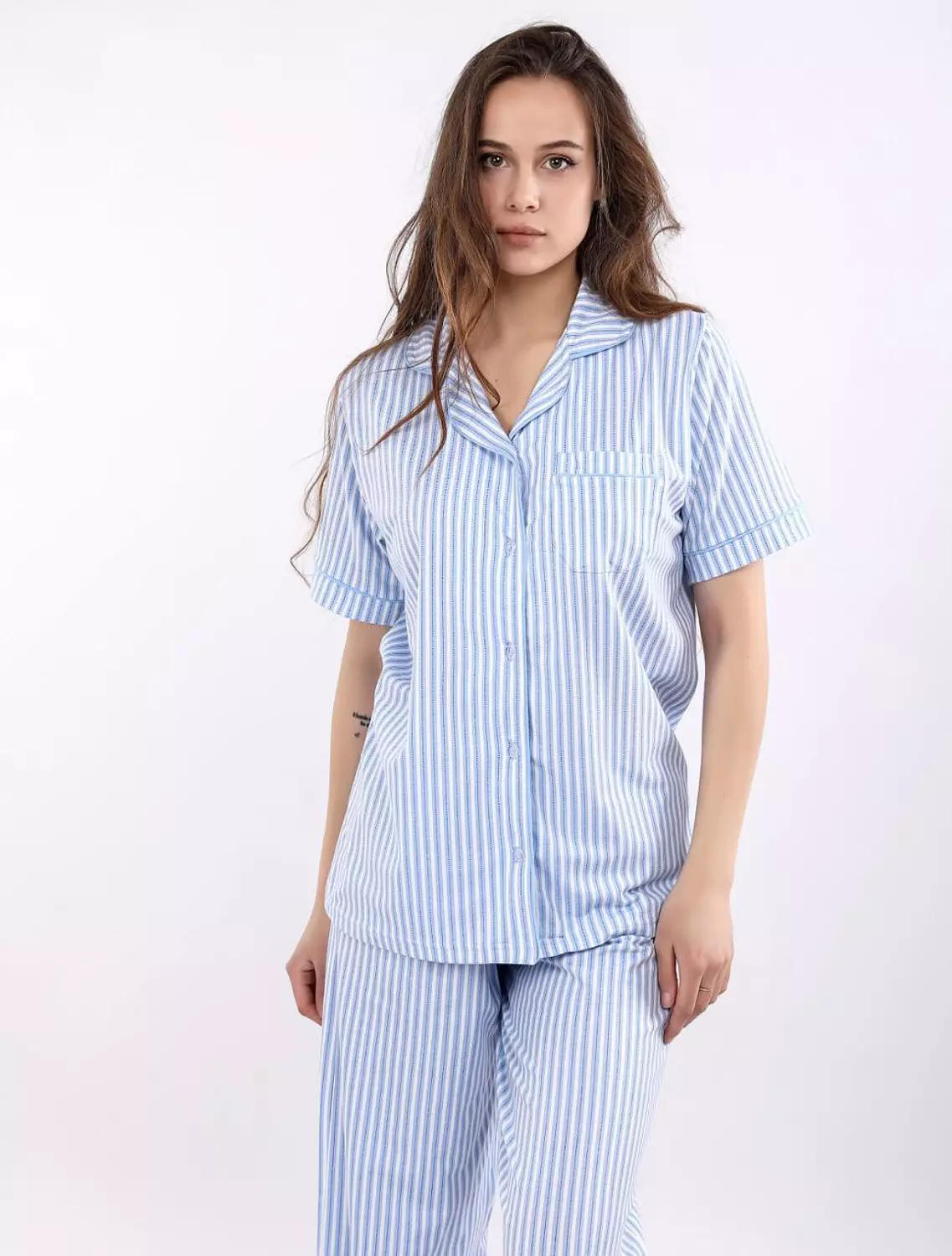 S408 Cotton Candy Buttoned pajama Set 7