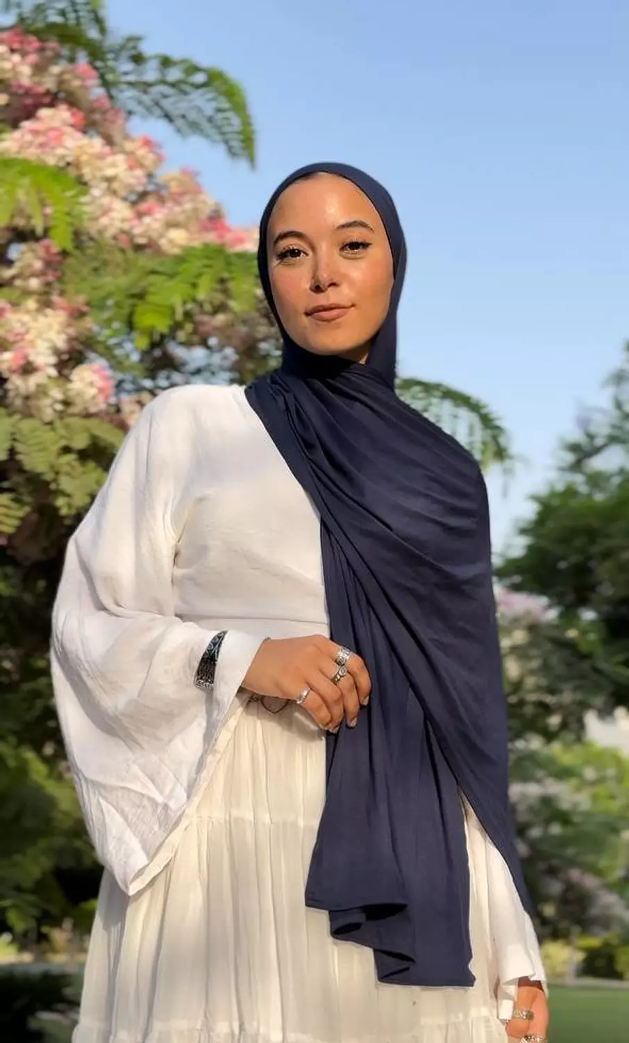 Navy - jel with bandana image