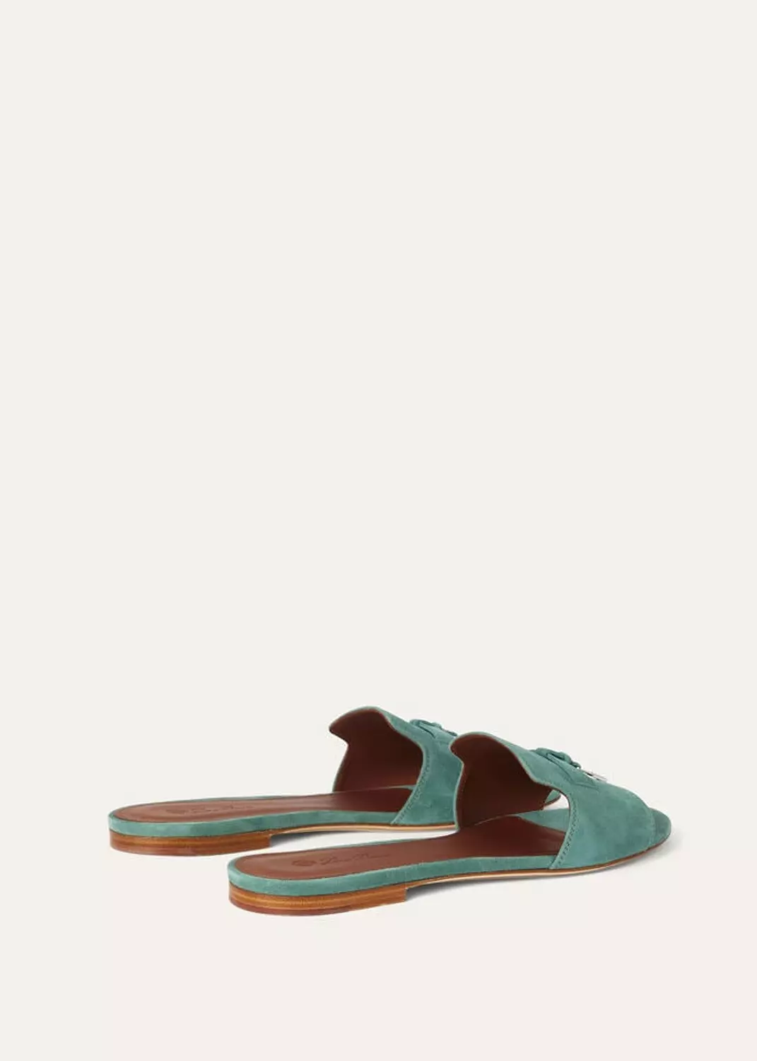 Sandal Suede Goatskin Sap Green | Loro Piana 2