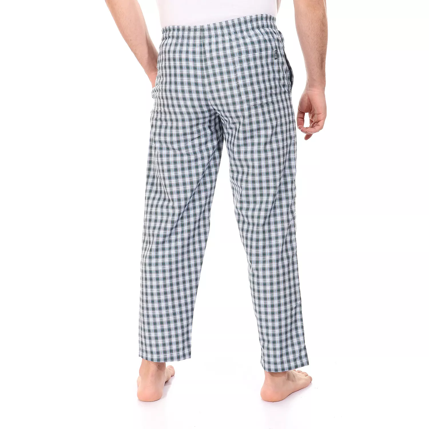 Shorto Pajama Pants - White * Green - 4042 2