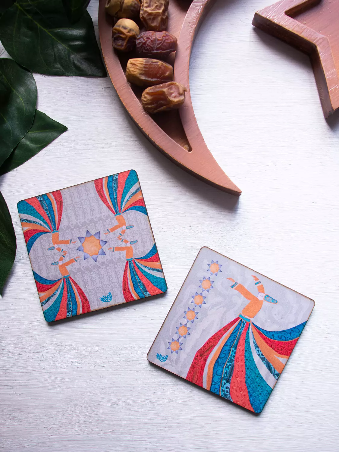 Tanoura Dancing Coasters   image