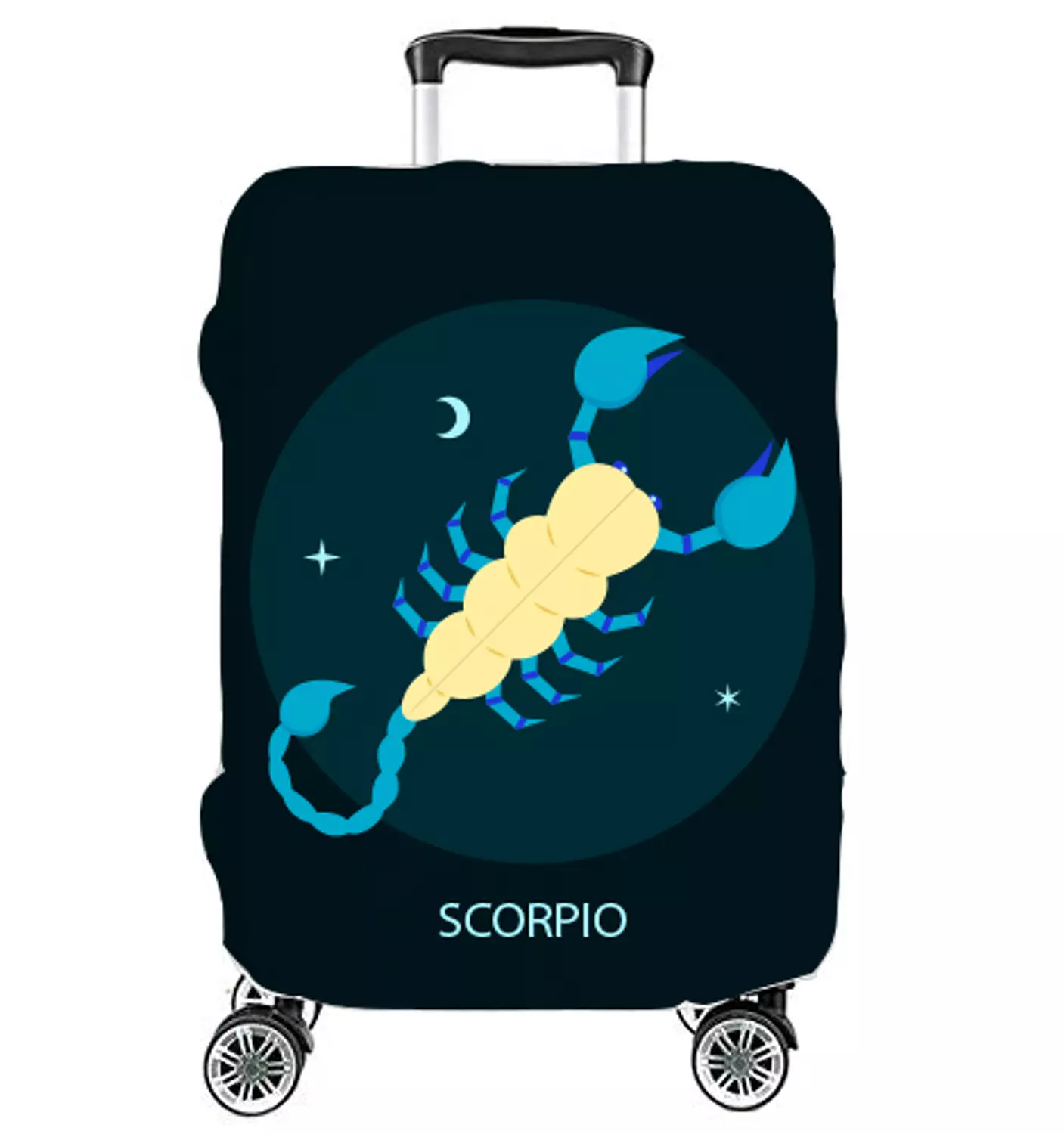 Suitcase Lycra Cover - Scorpio - Horoscope image
