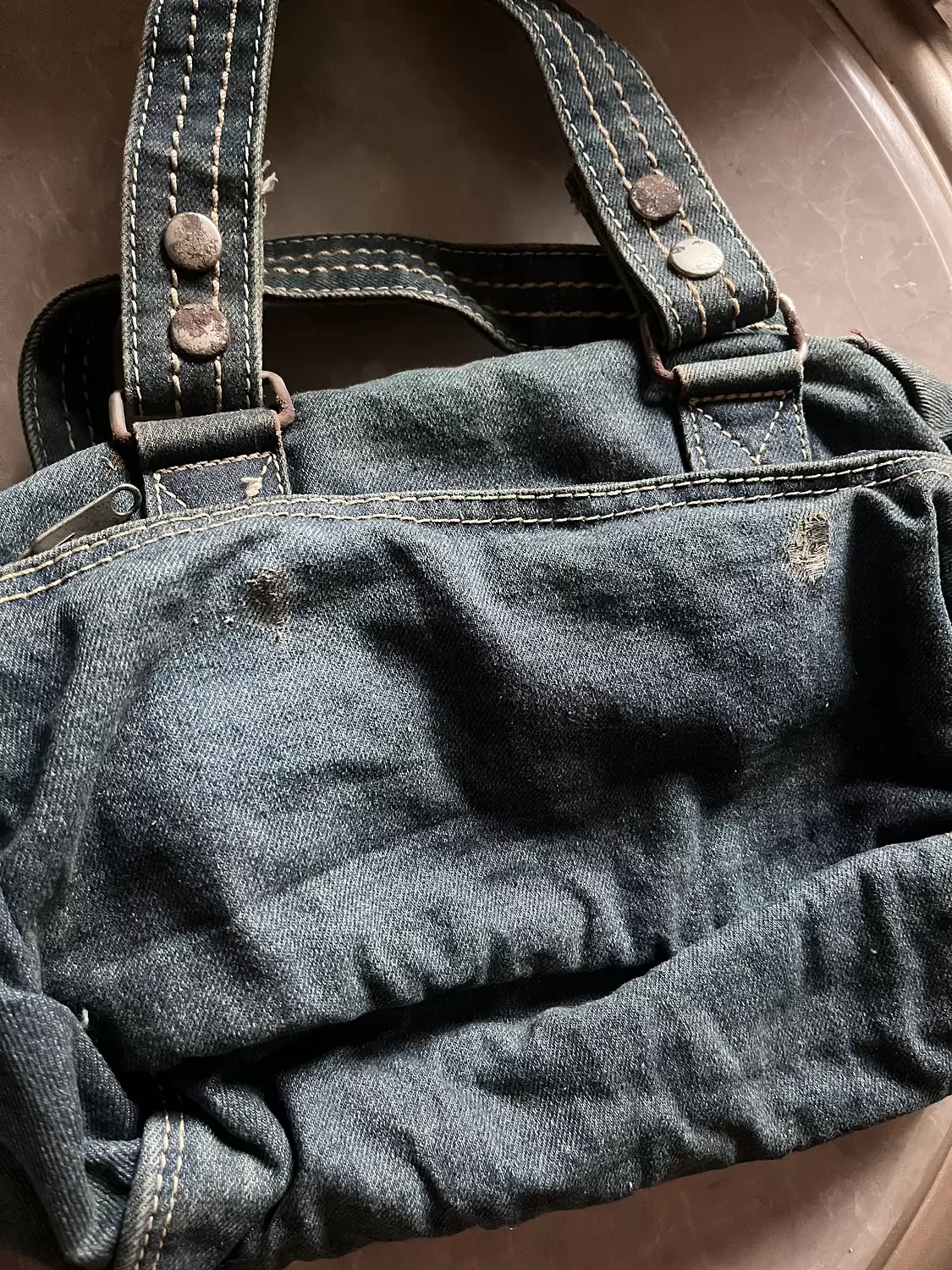 Denim diesel bag hover image