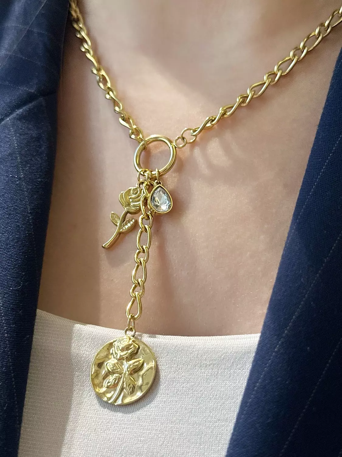 Steel Flora Necklace  image