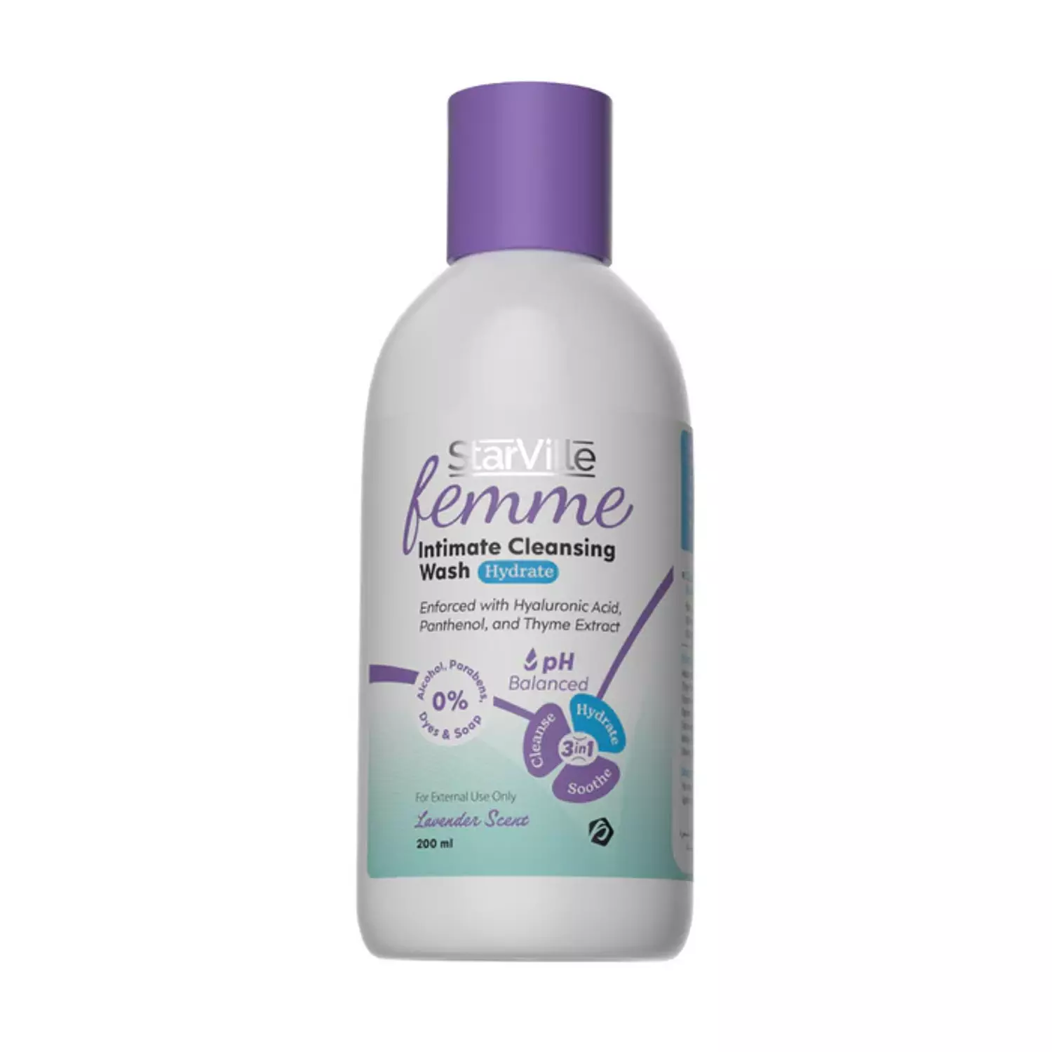 StarVille Femme Intimate Cleansing Wash Hydrate 200 ml image