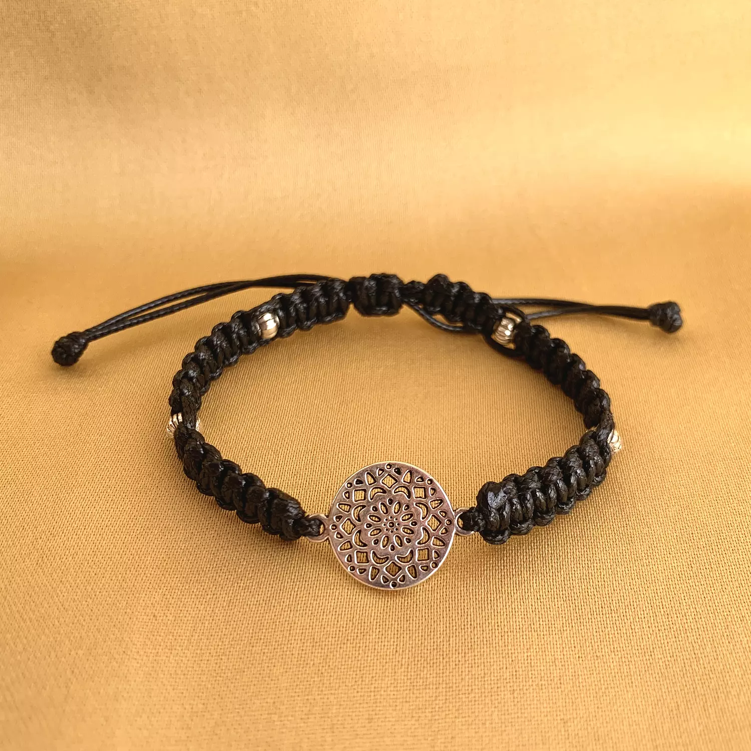 Black Mandala Bracelet 2