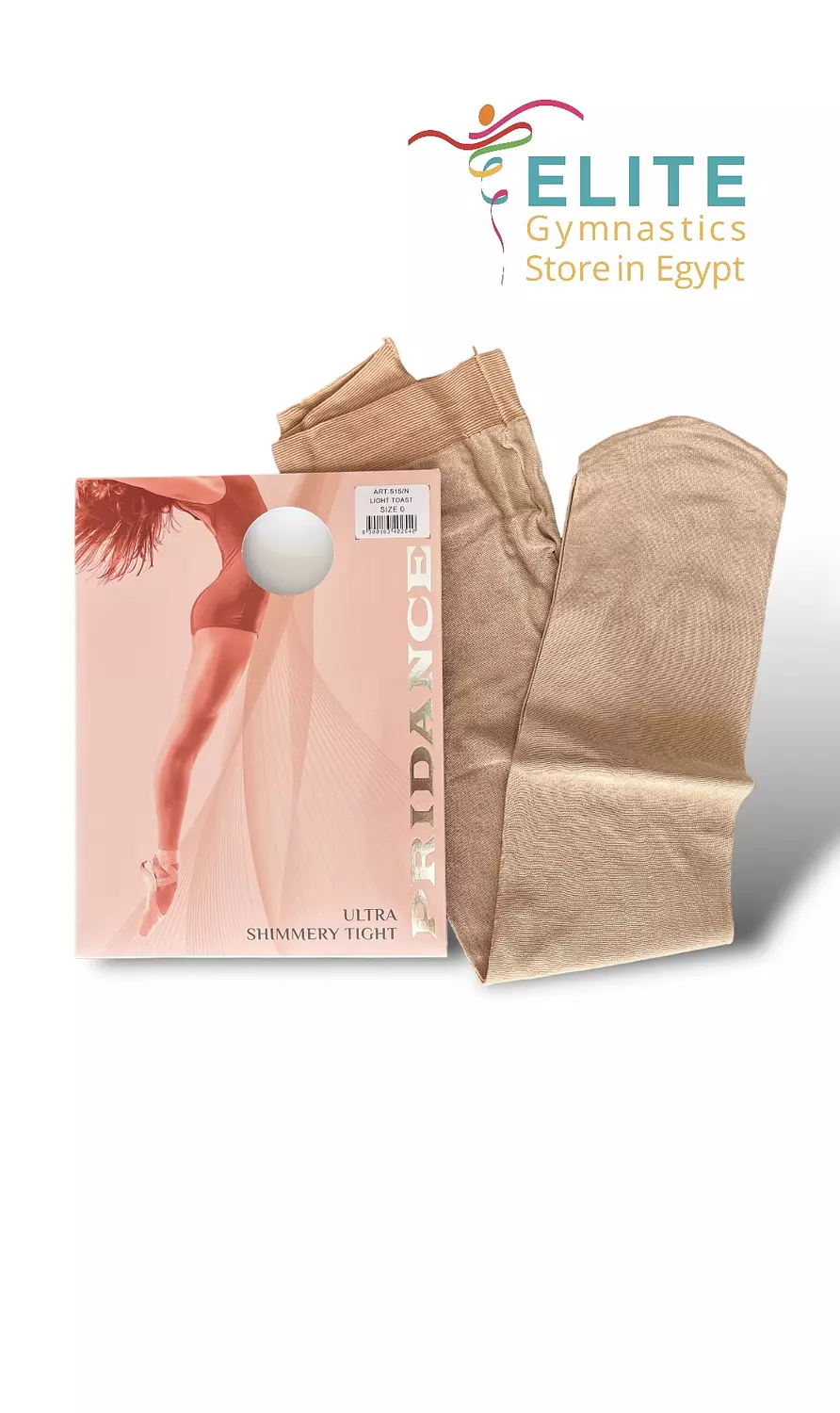 Pridance- Footed Shimmer Skin Color Tights 1
