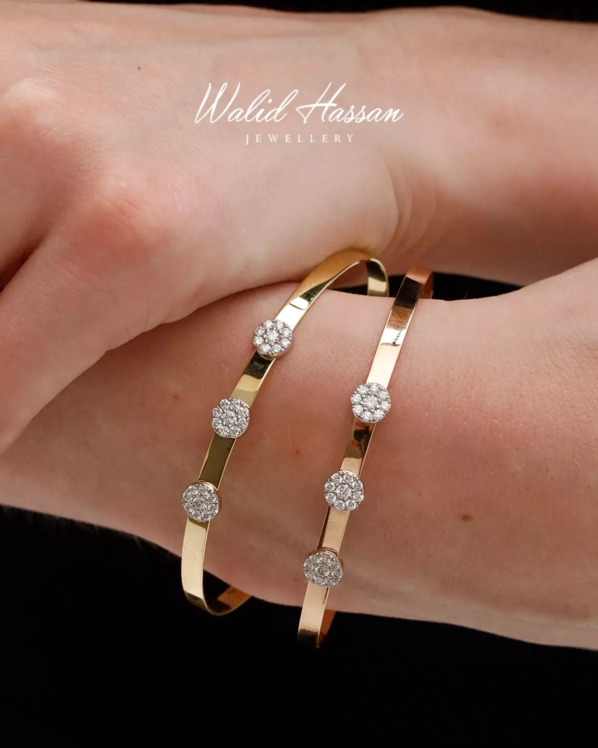 diamond bangle  image