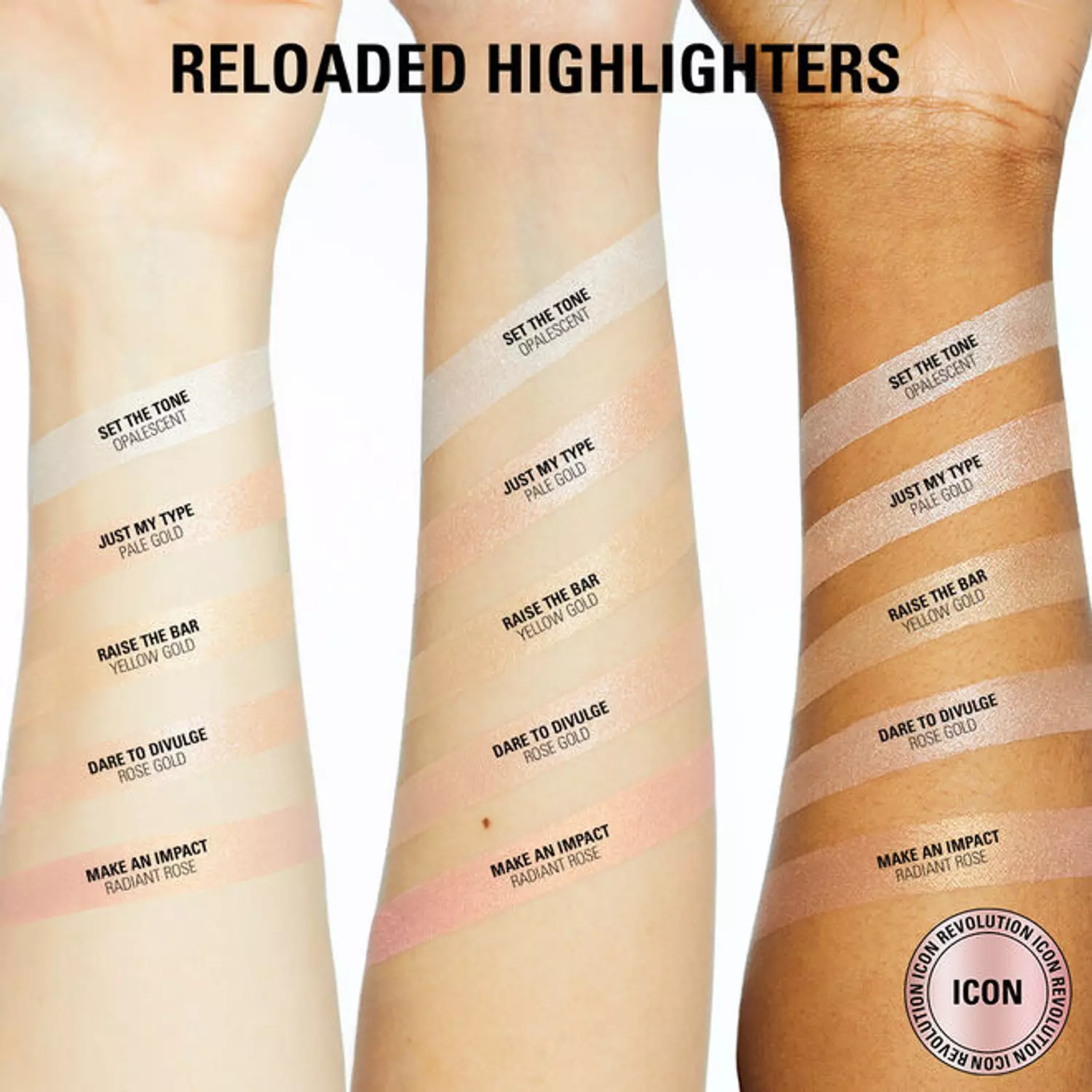 Makeup Revolution Reloaded Highlighter Just My Type 2