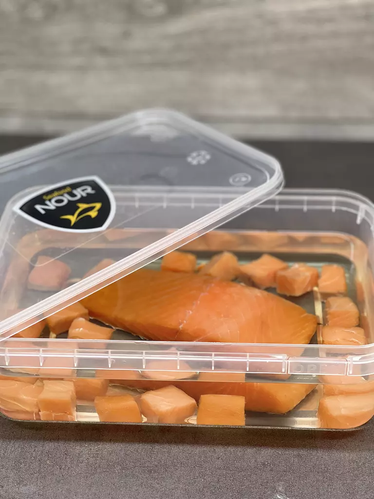 Premium Smoked Norwegian Salmon Whole Fillet 1 Piece "in Oil"
