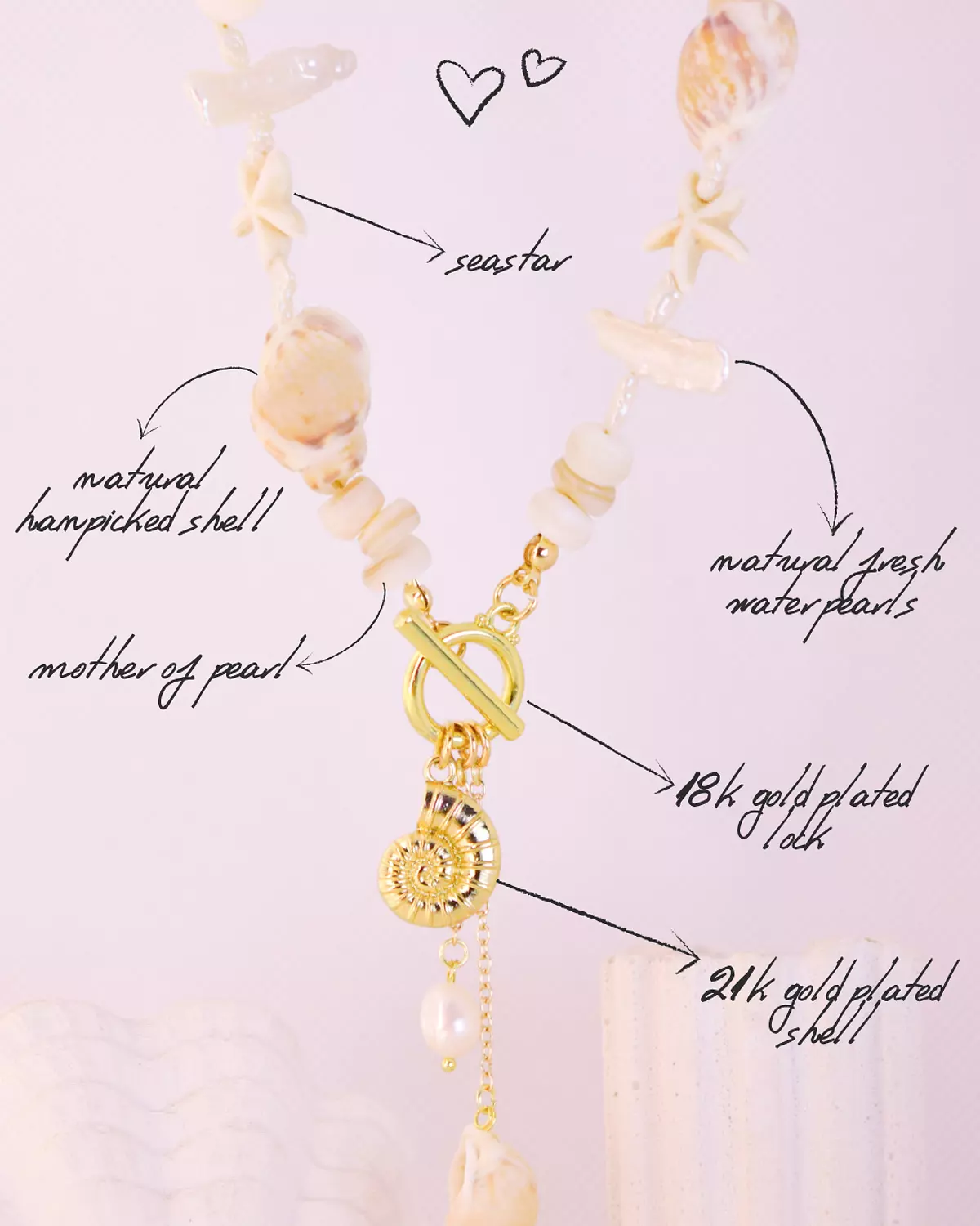 sea wonders necklace  hover image