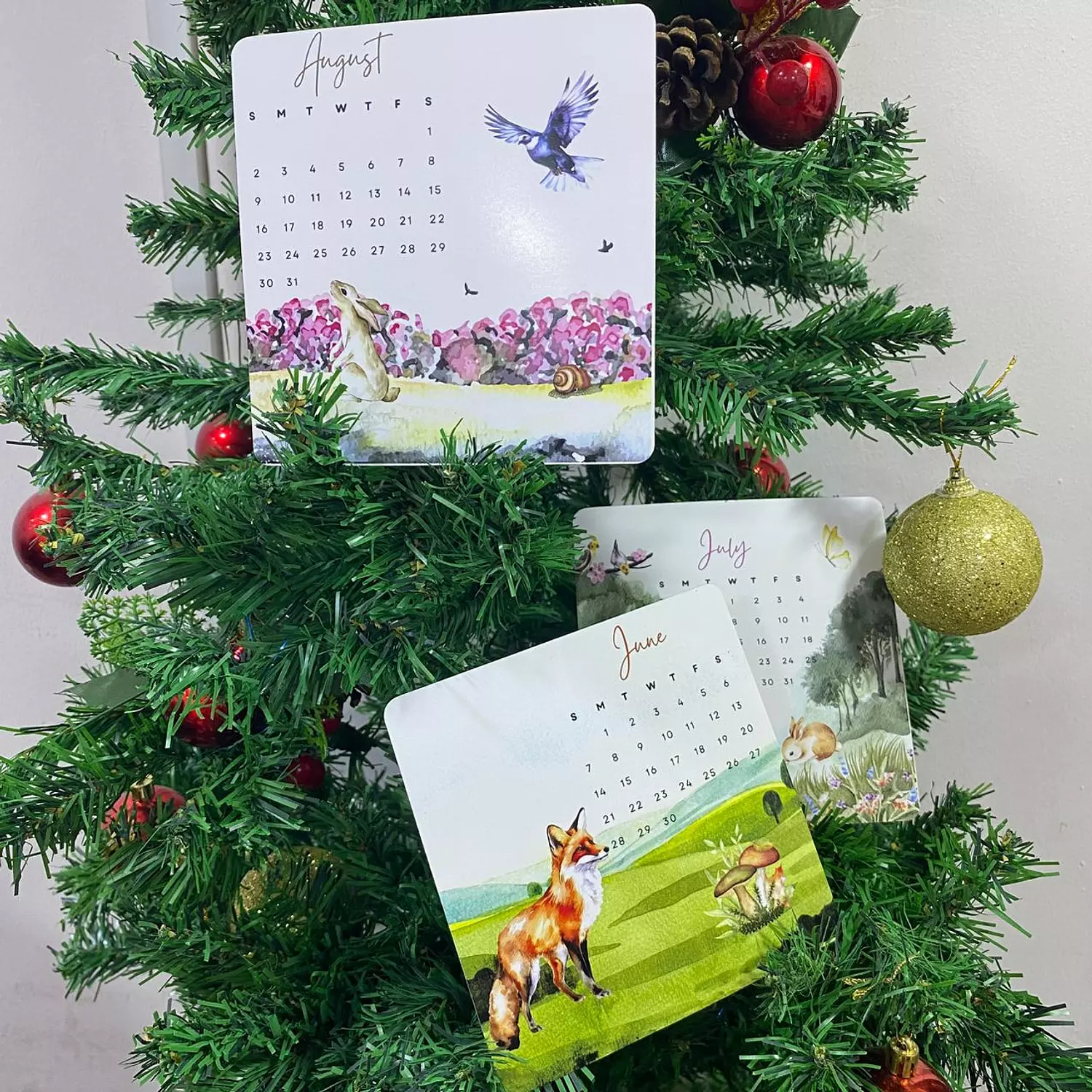 2026 Animals and Birds Desk Calendar 3