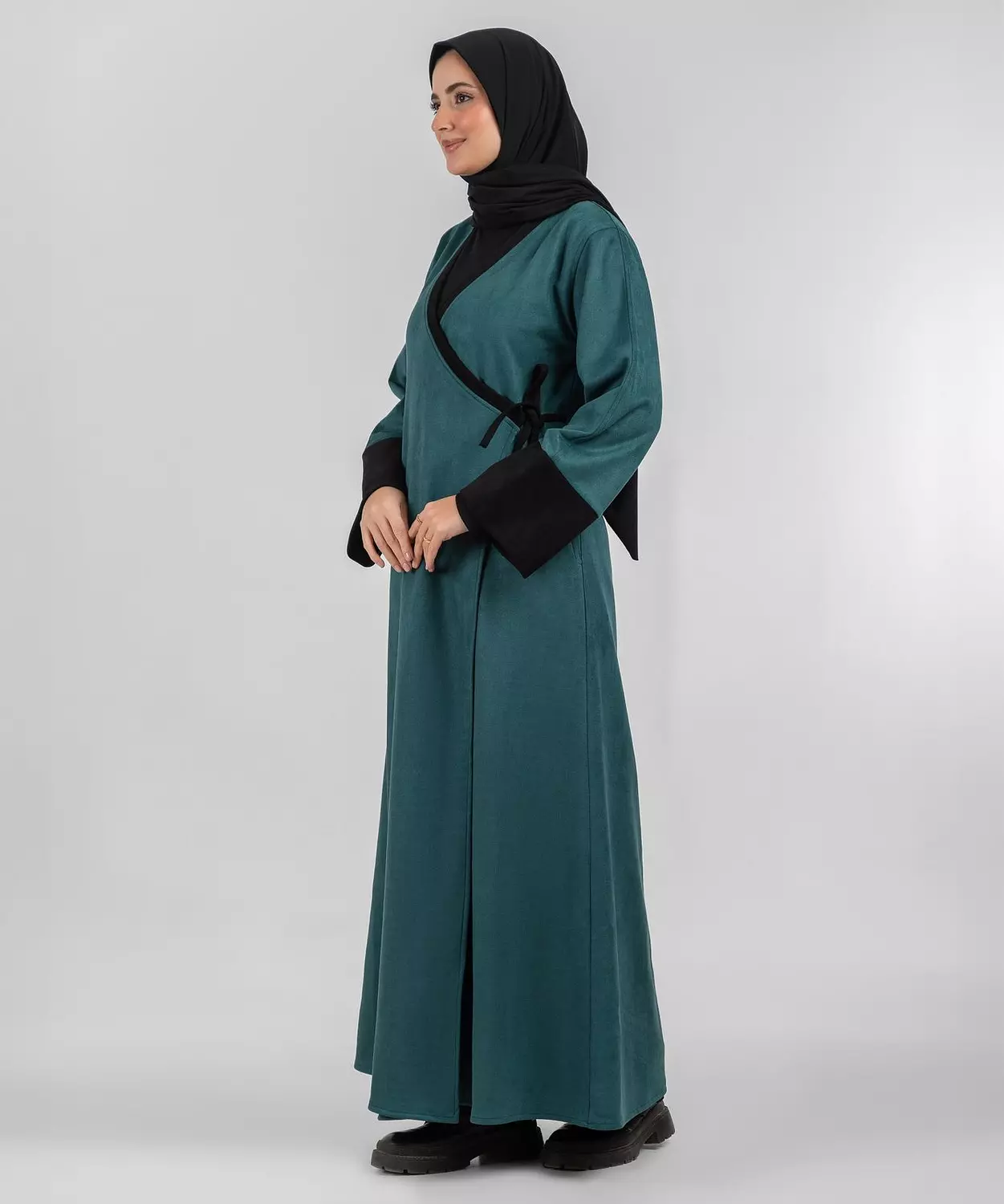 Wrap-Abaya-Pine 3