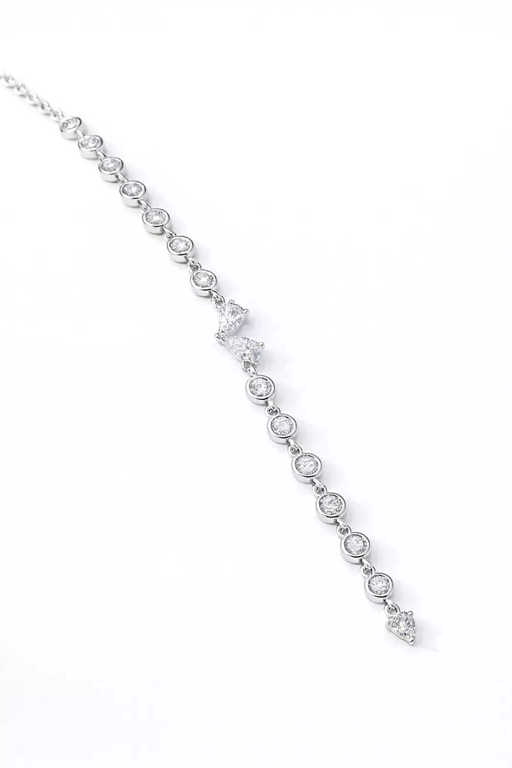 Silver Bracelet Heart 1