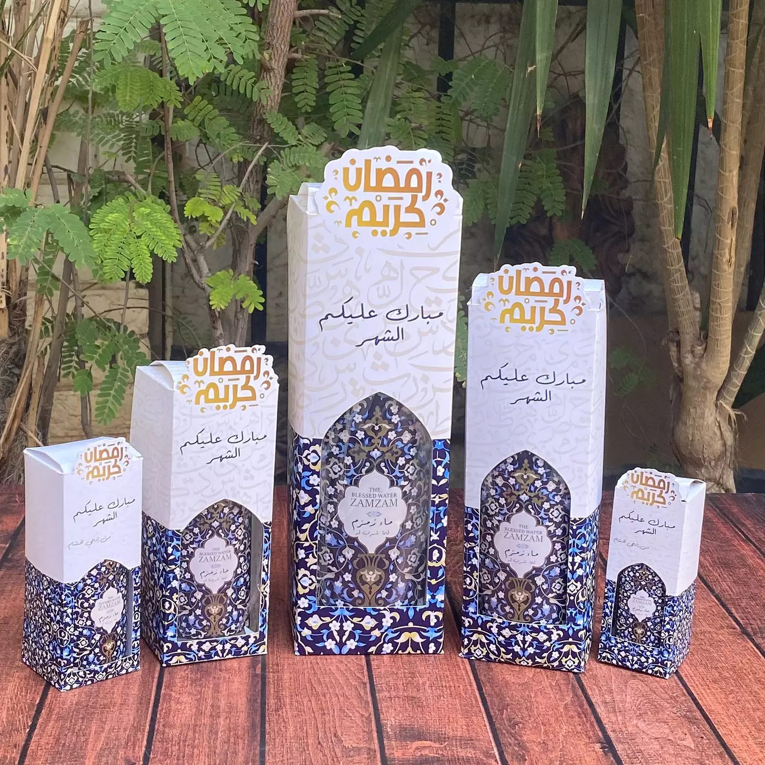 60 ml, 125 ml 250, 500, 900 ML Blue Zamzam Water   image