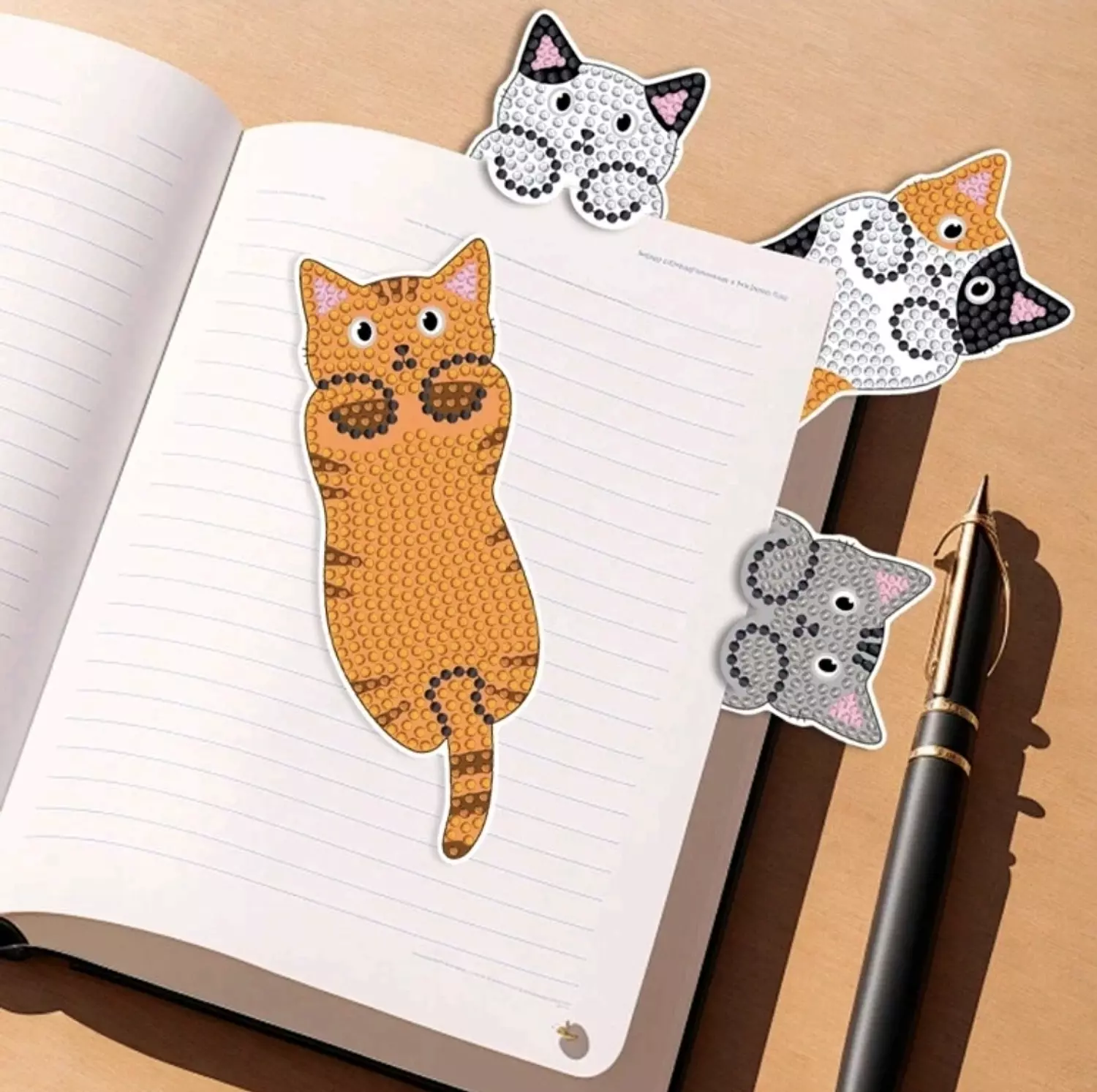 Diamond Painting Bookmarks- Cats 3