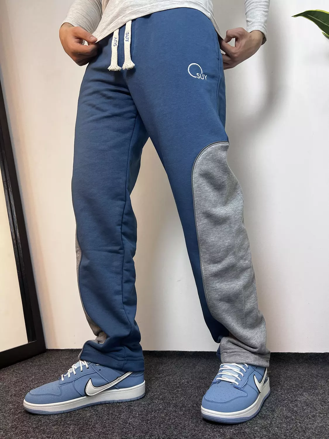 Relaxed fit Premium sweatpants _ Reflect _ pepsi color image