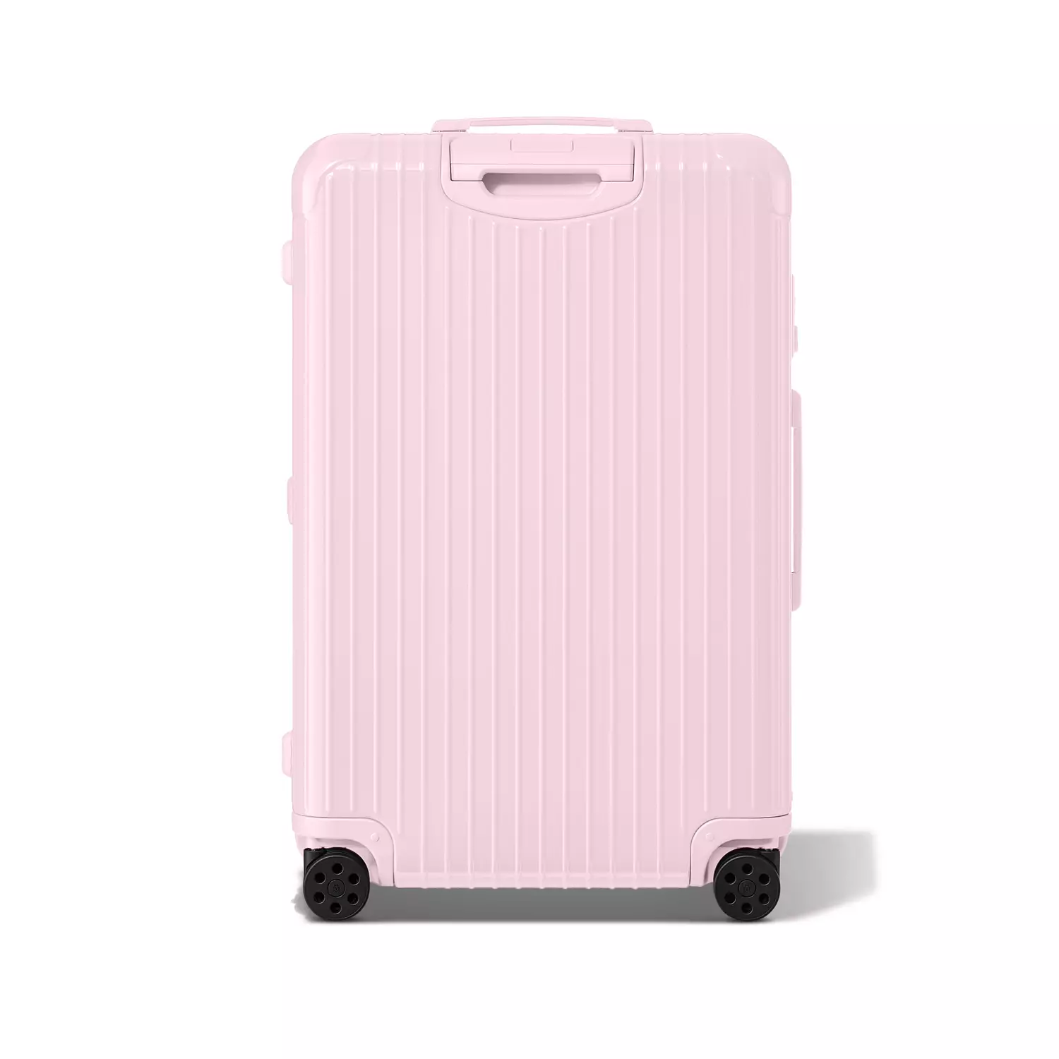 RIMOWA Essential Check-In L in Ballerina Pink is a lightweight 3