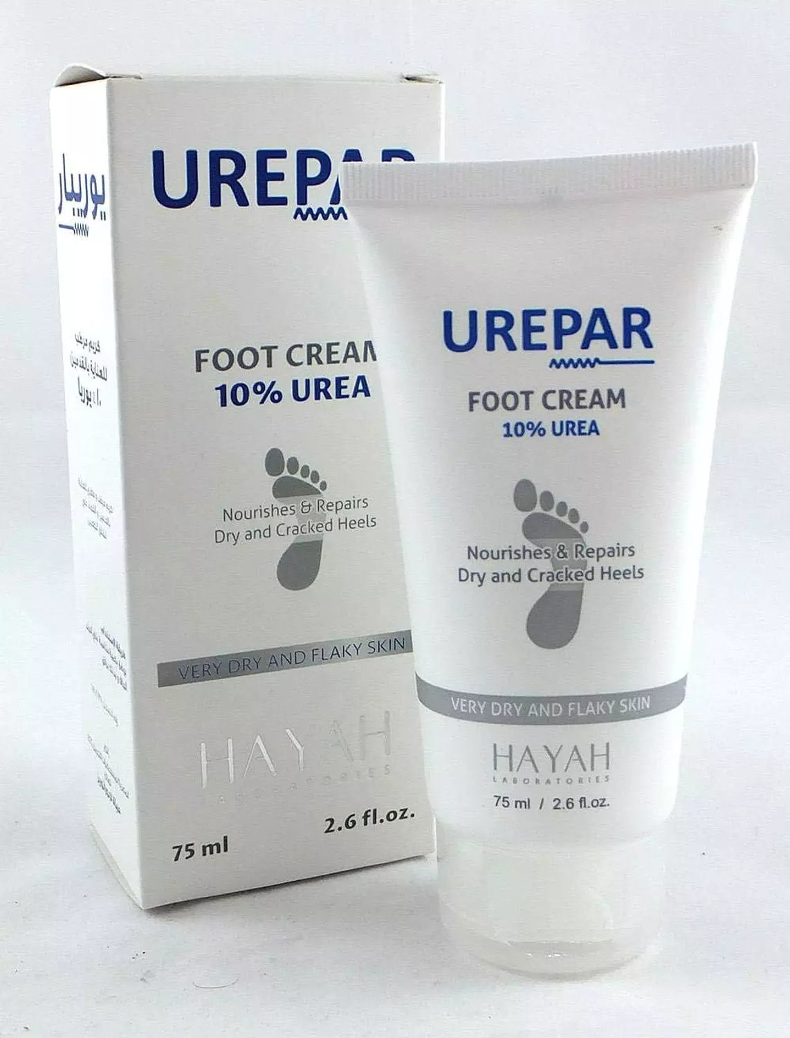 HAYAH UREPAR FOOT CREAM 10% UREA 75 ml 1