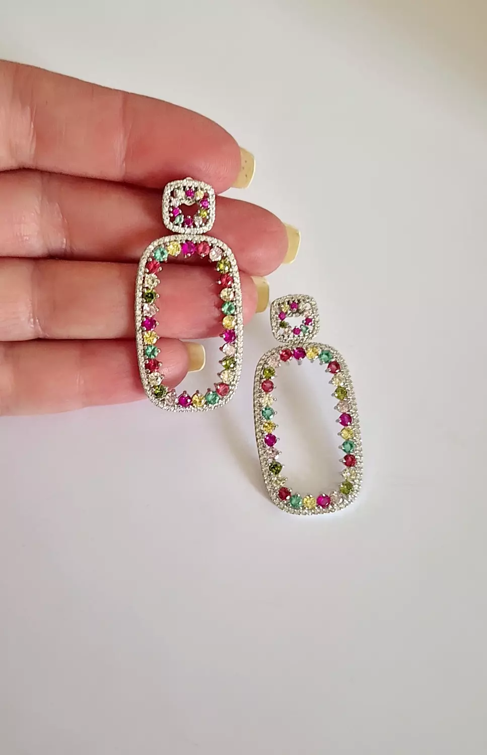 Colorful earrings 1