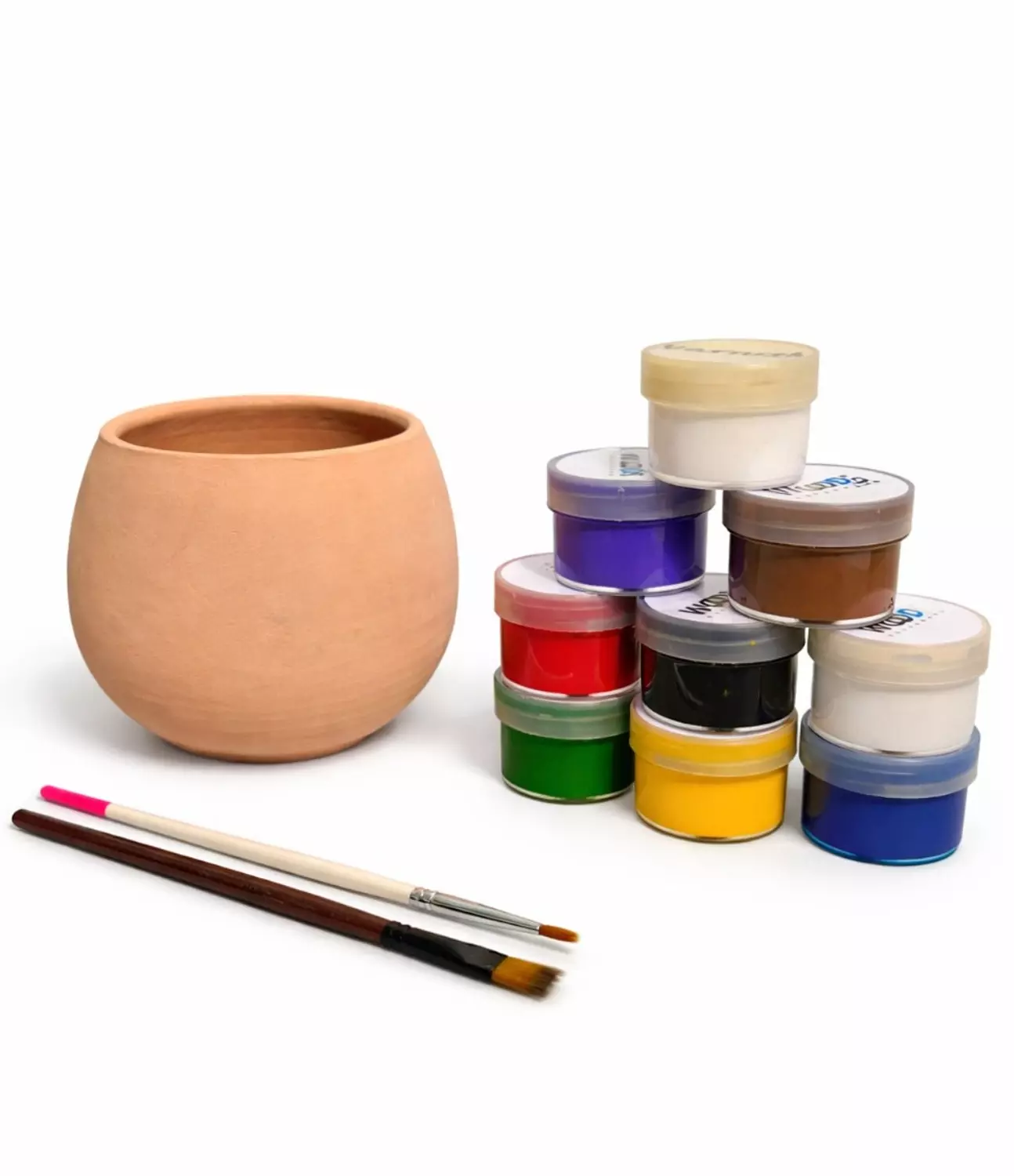 الرسم علي الفخار