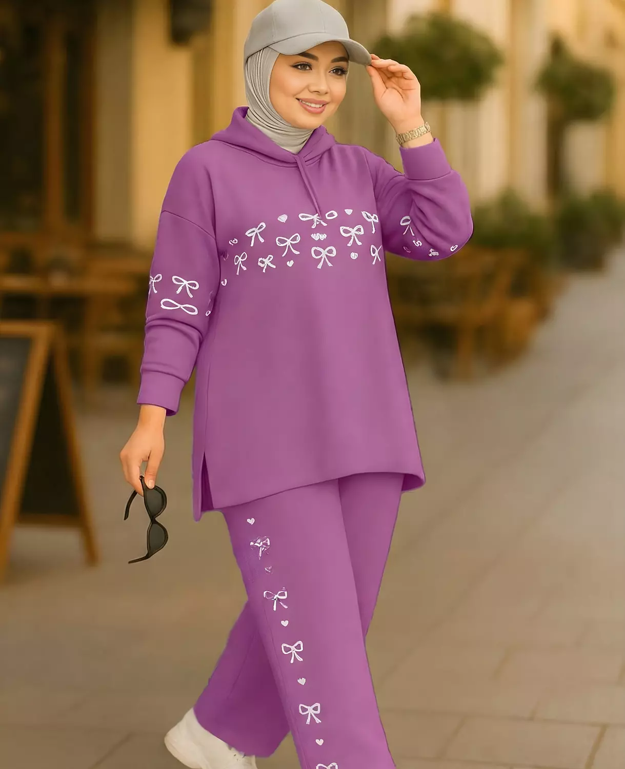 Trendy 2-Piece Hooded Set 2