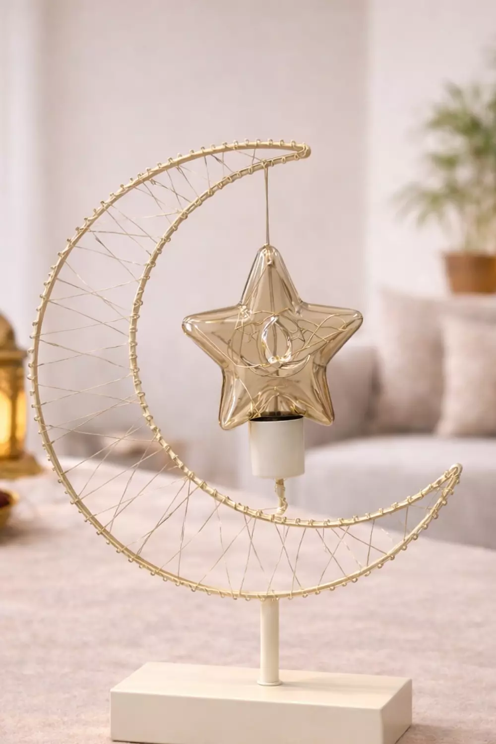 Ramadan Crescent Light image