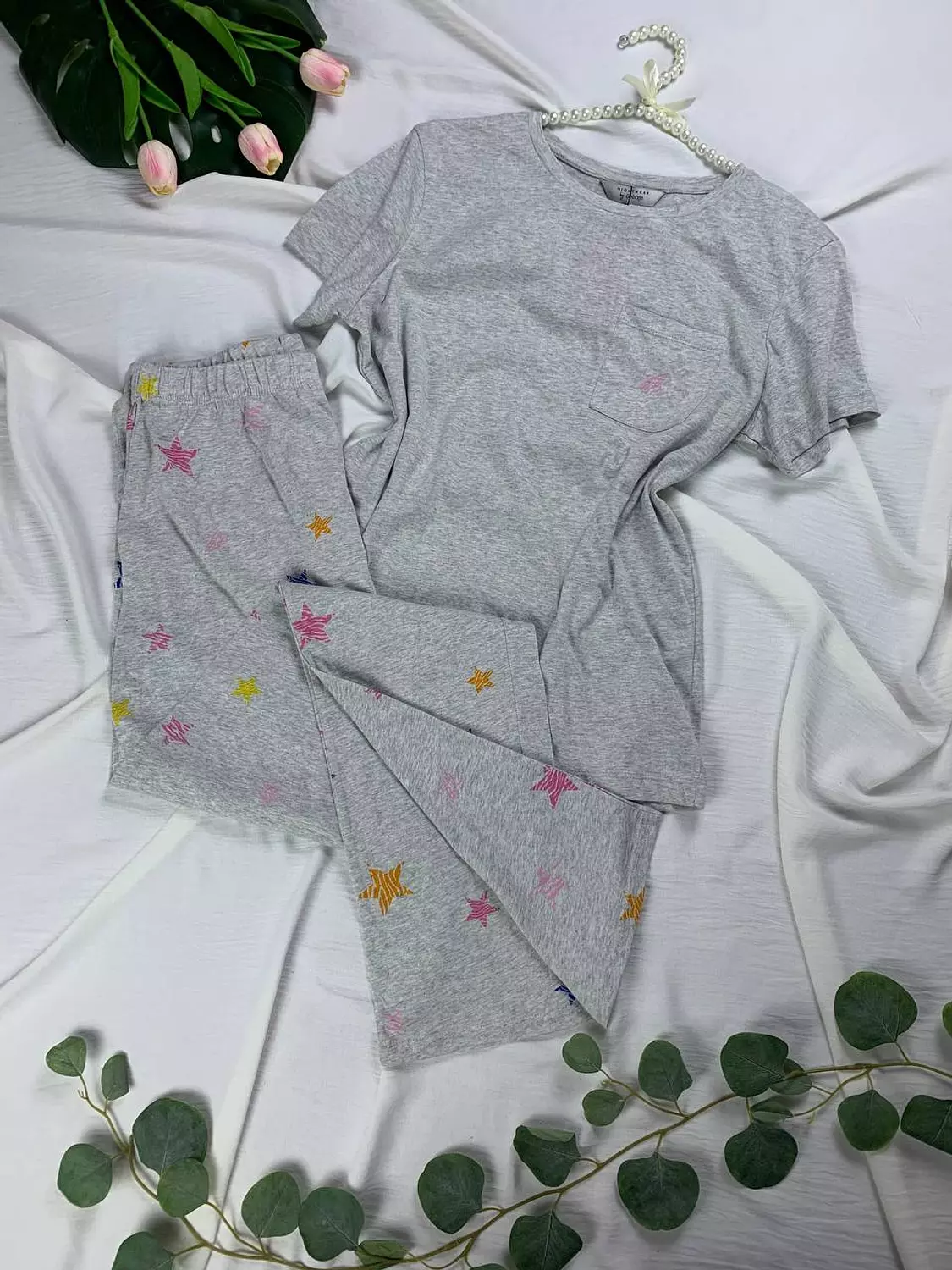 Plus size pure cotton pijama set from George uk image