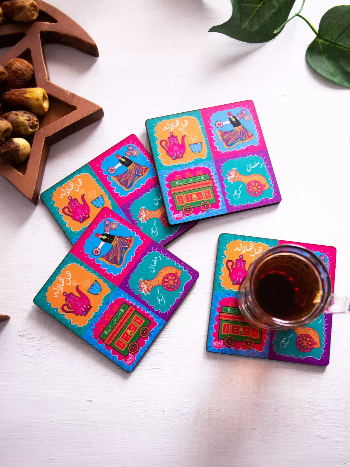 Ramadan Symbols Coasters  2