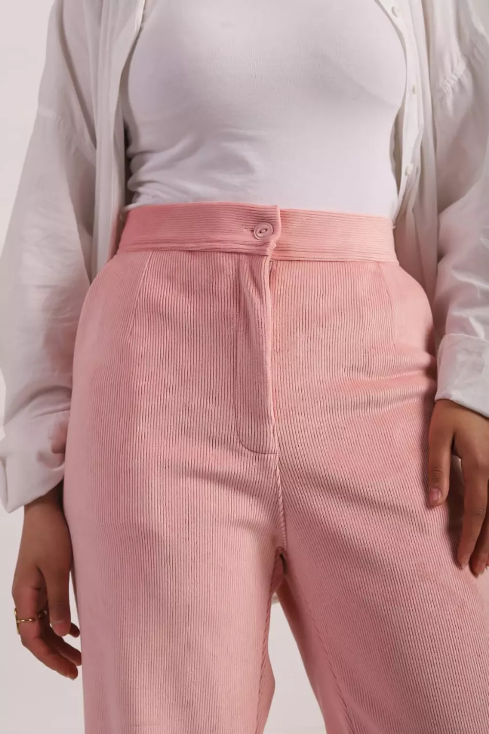 Ribbed pants  hover image